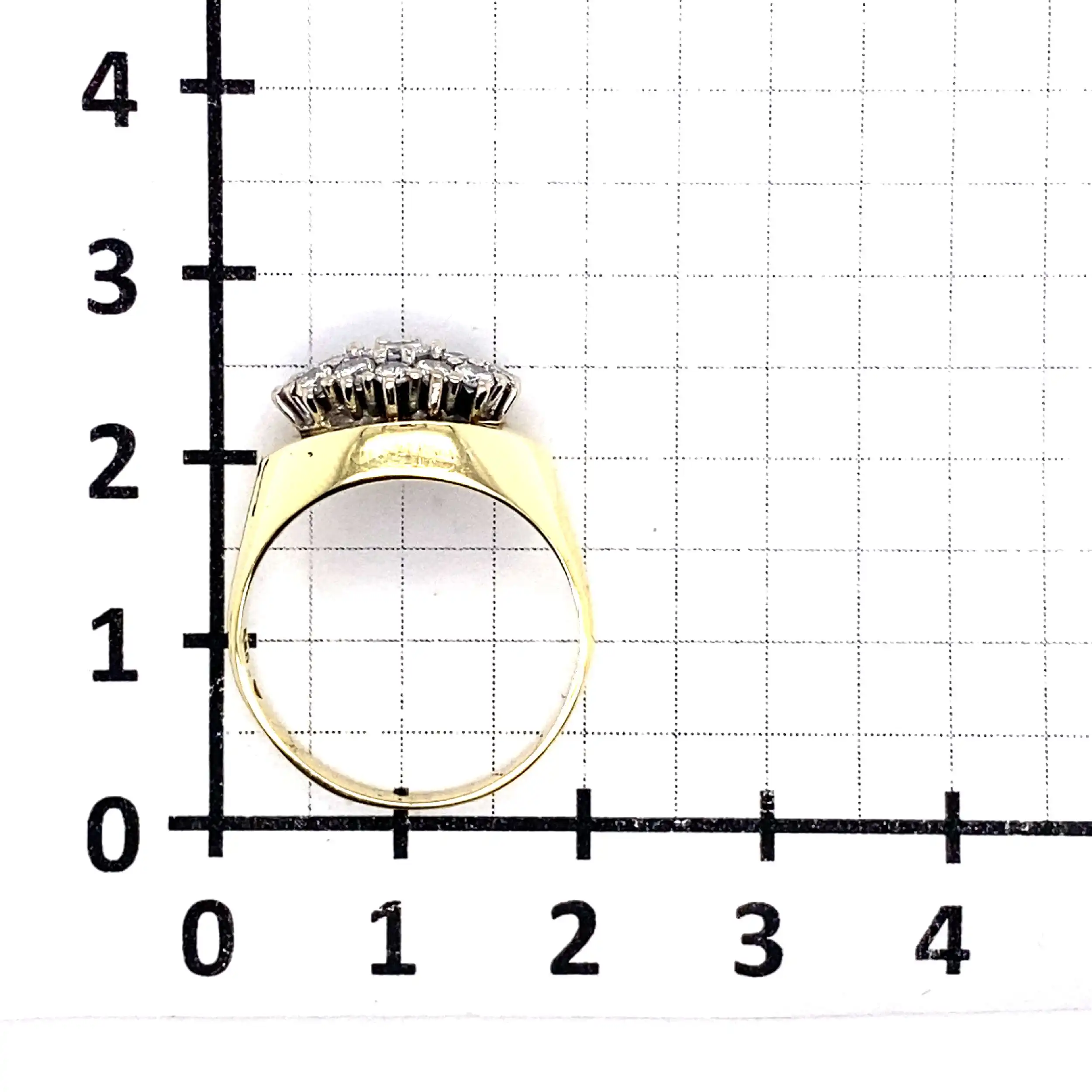 Ring Gelbgold mit Brillanten Ring Gelbgold mit Brillanten