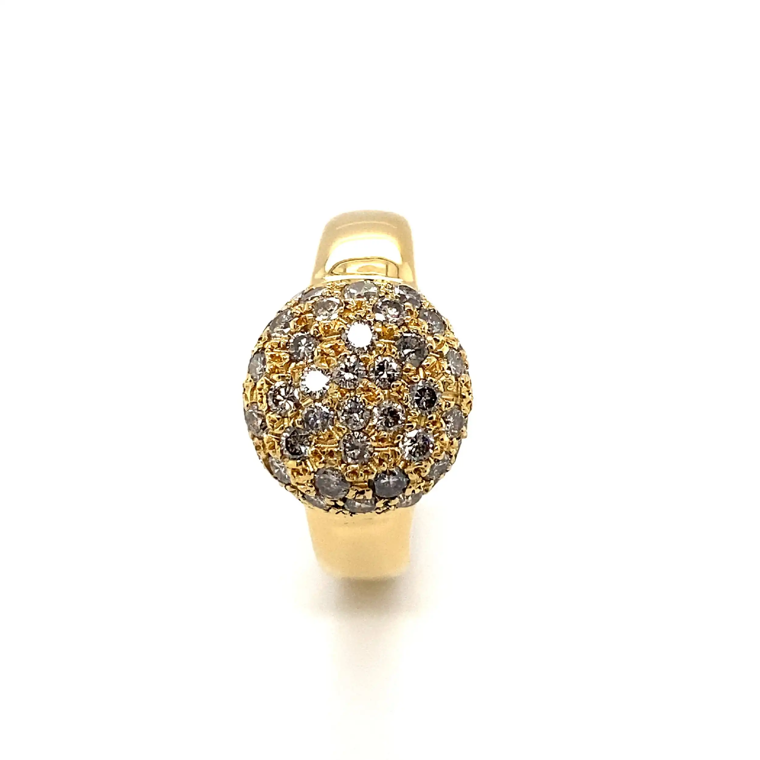 Ring Gelbgold mit Brillanten Ring Gelbgold mit Brillanten