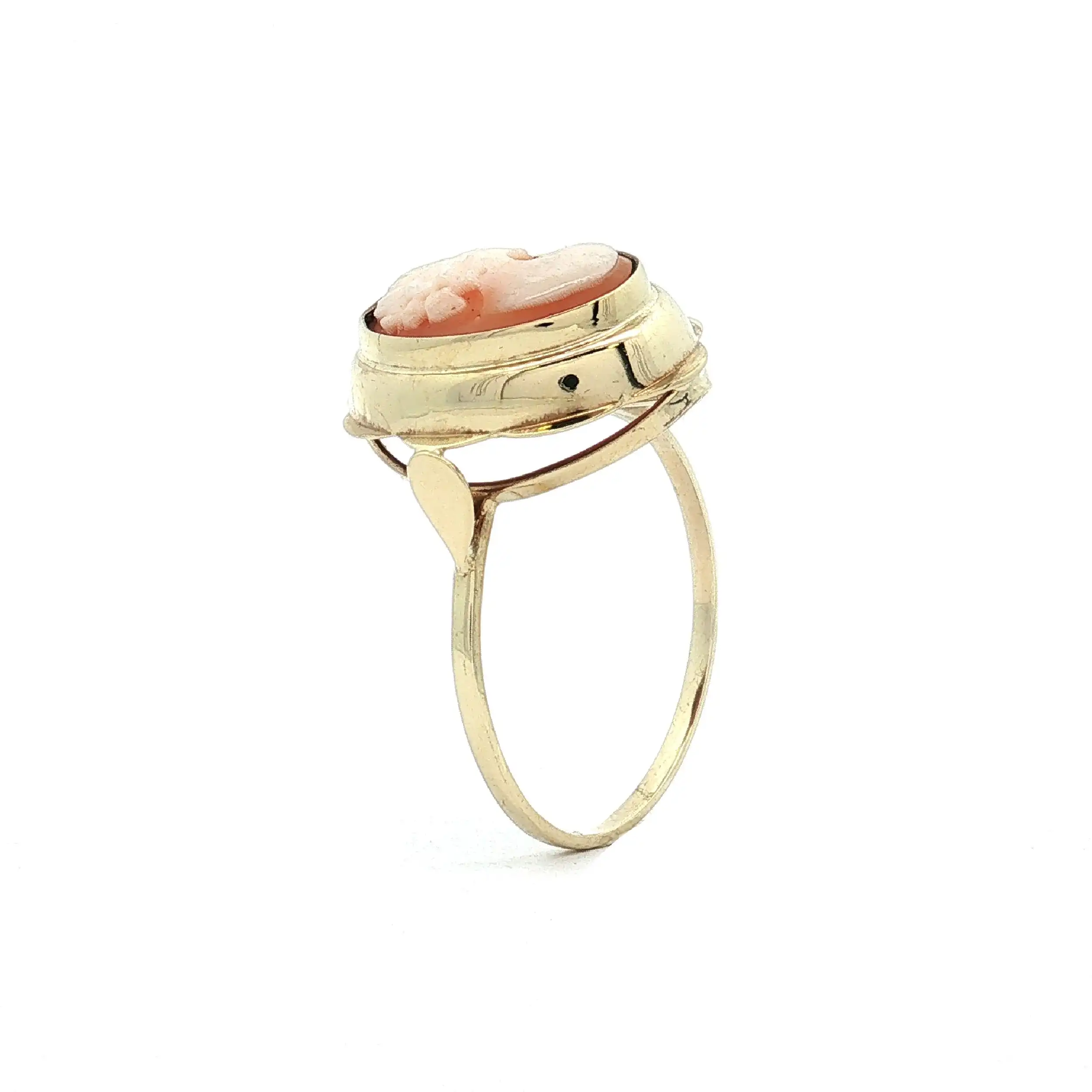 Ring Gelbgold mit Gemme Ring Gelbgold mit Gemme