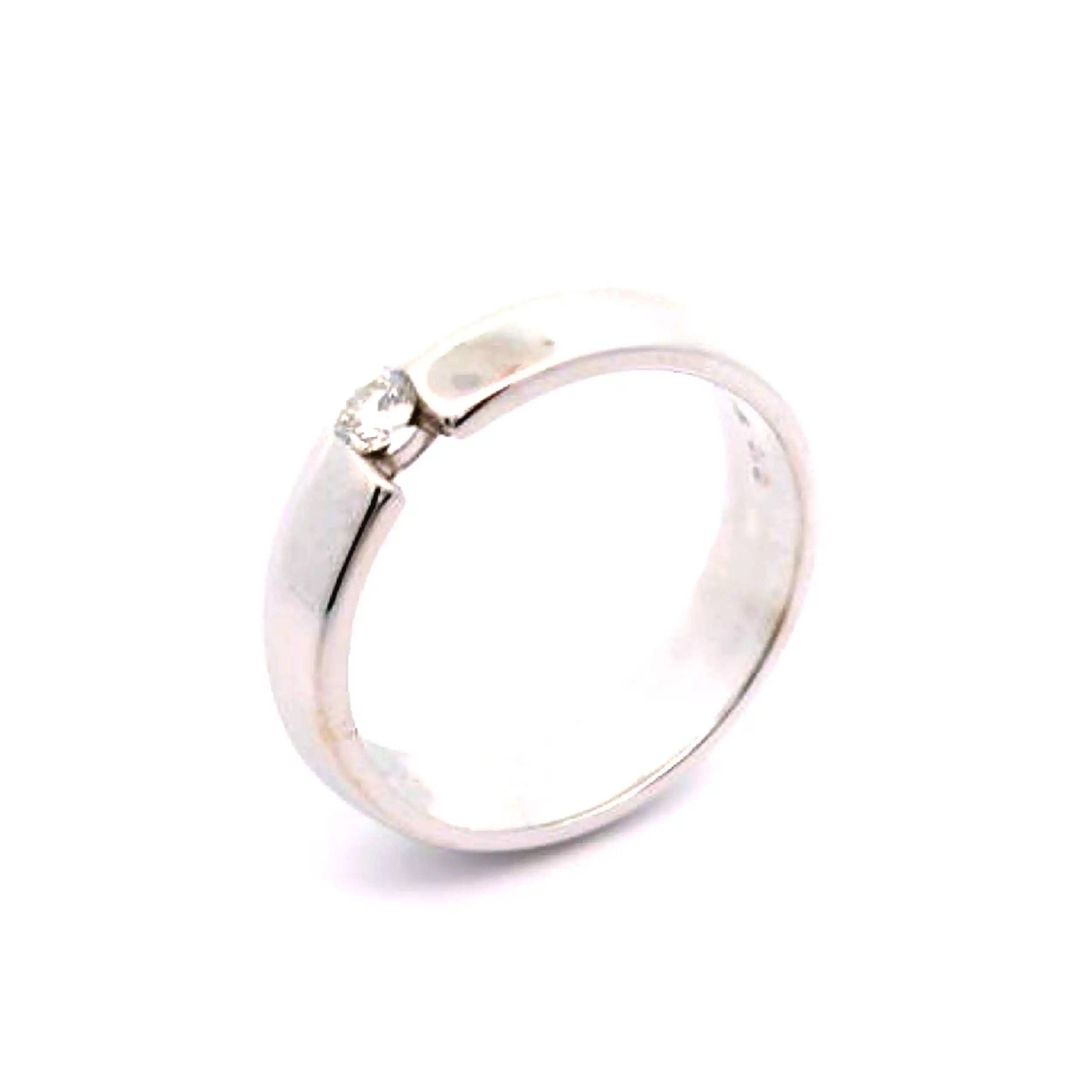 Ring Weißgold mit Brillant
