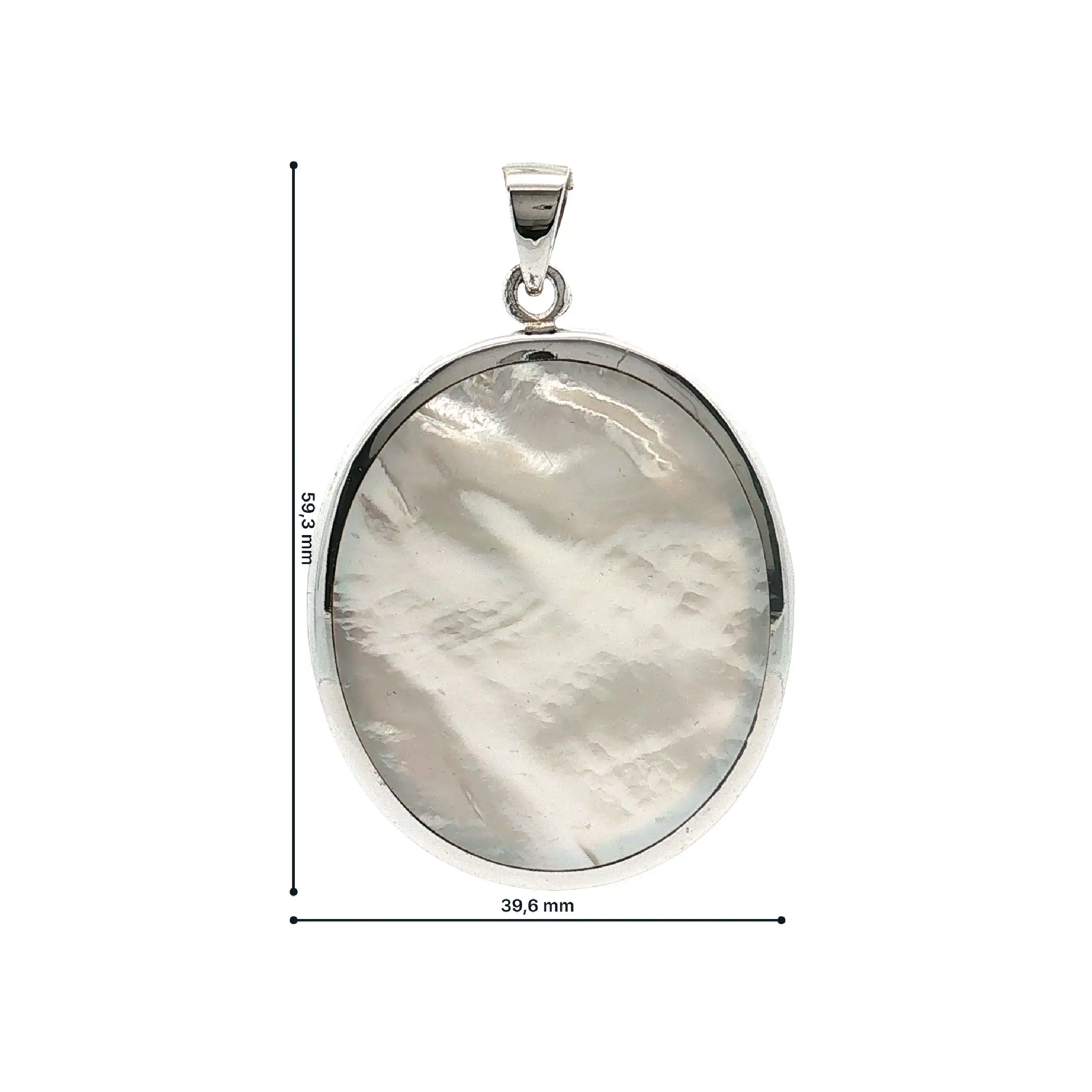 Anhänger Silber mit Perlmutt