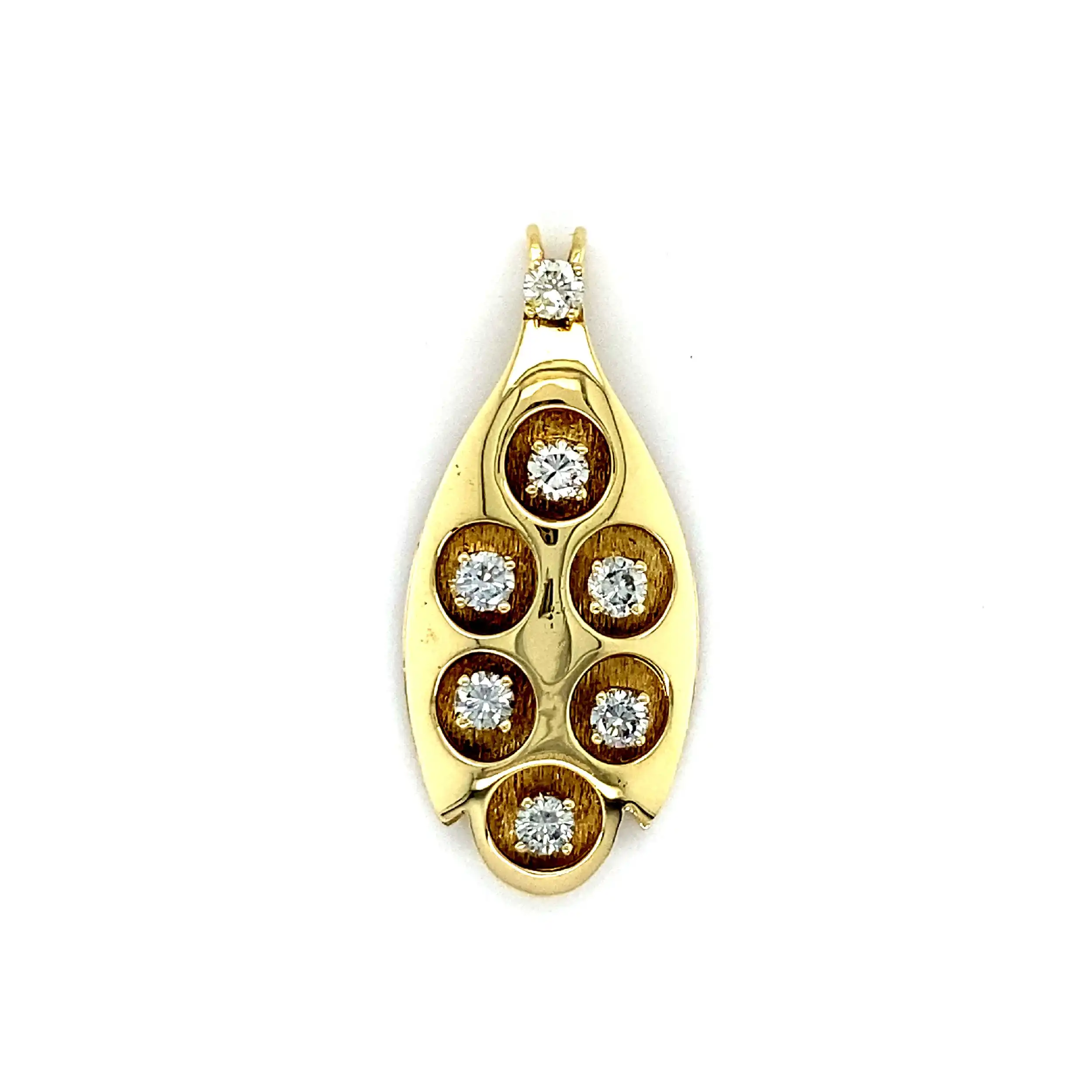 Anhänger Gelbgold mit Brillanten Anhänger Gelbgold mit Brillanten