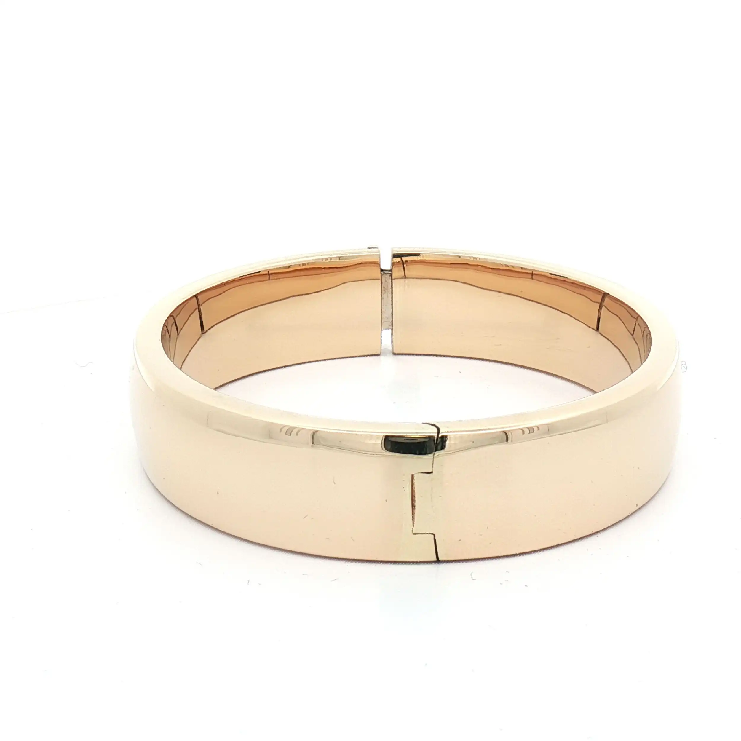 Armreif Gelbgold hohl