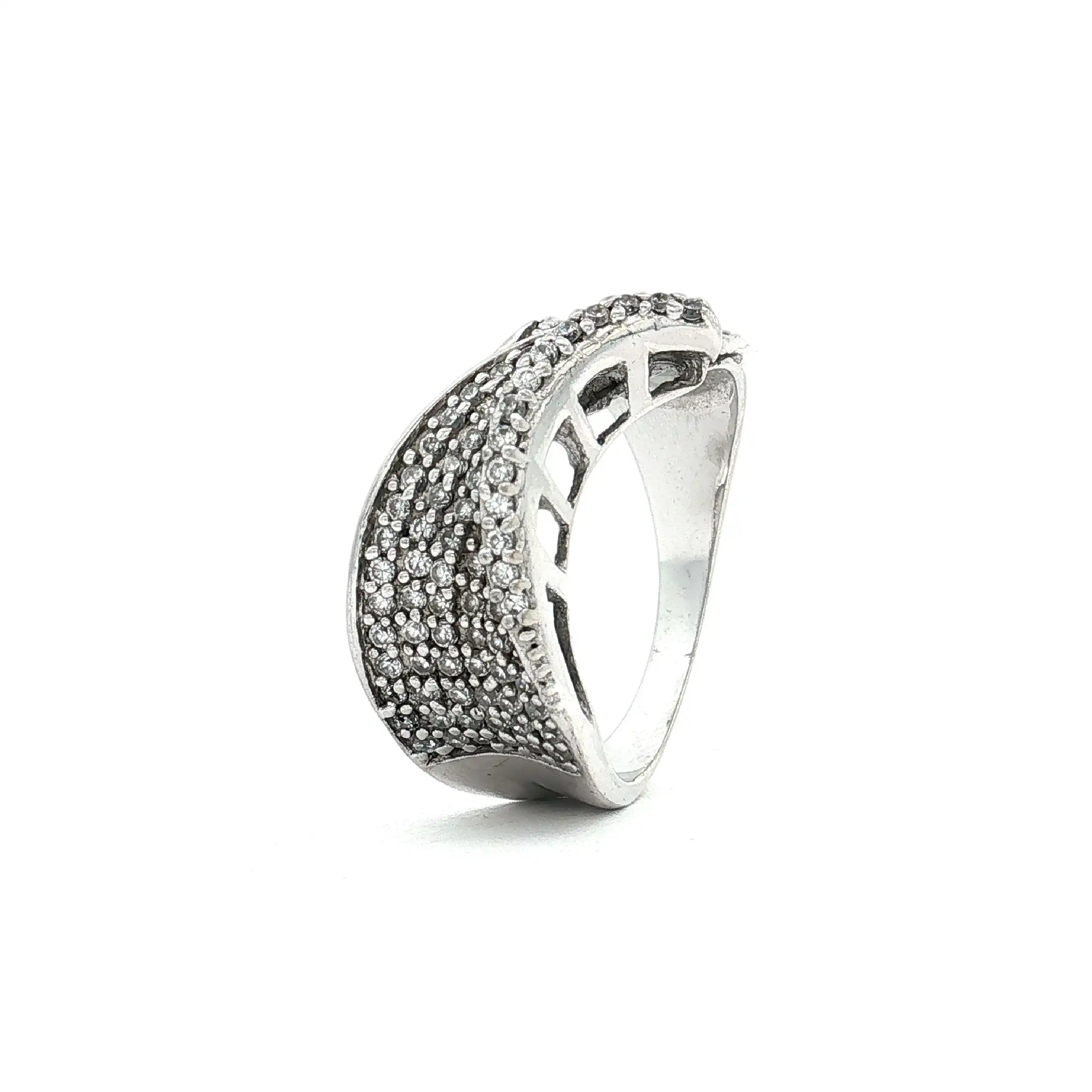 Ring Silber mit Zirkonia Ring Silber mit Zirkonia