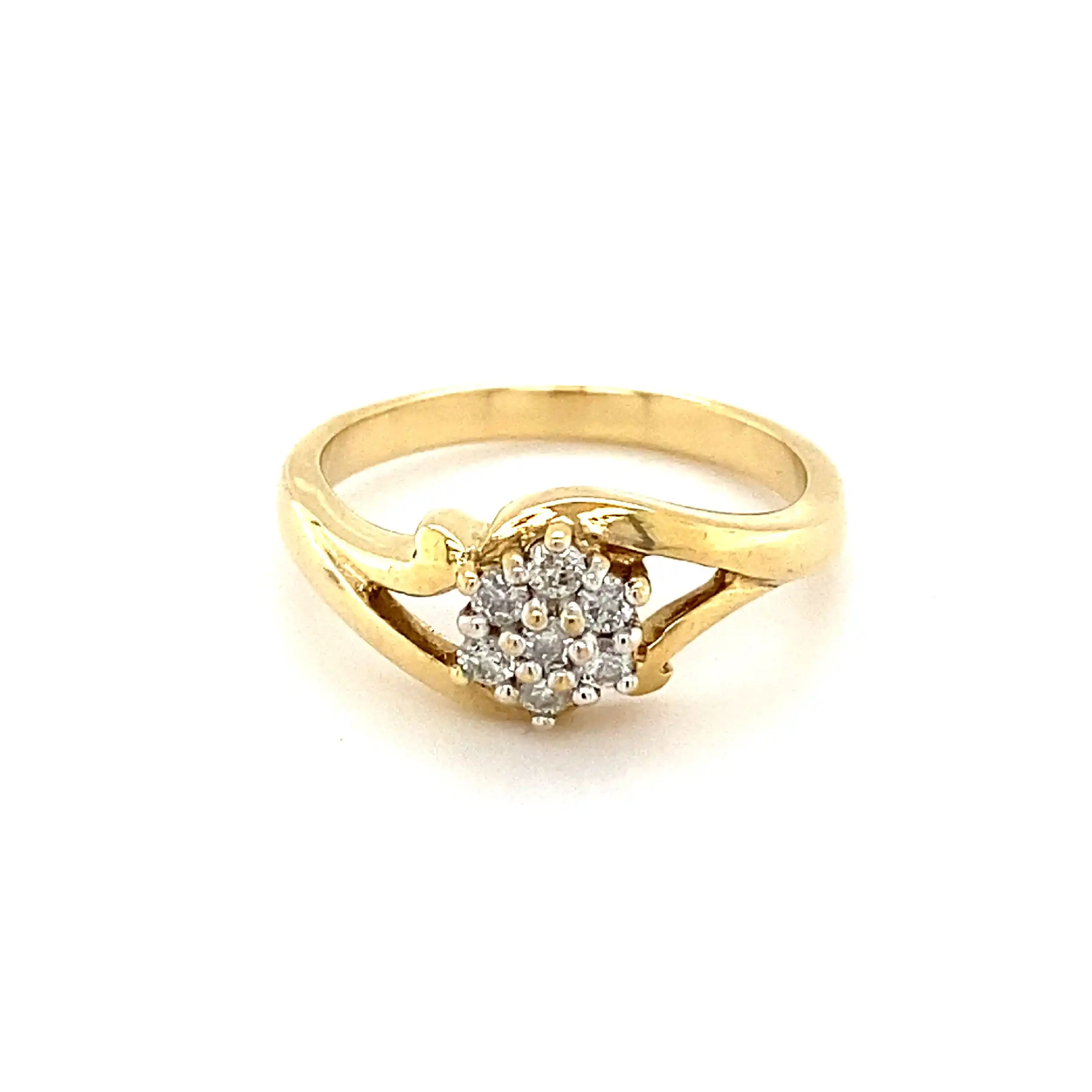 Ring Gelbgold mit Brillanten Ring Gelbgold mit Brillanten