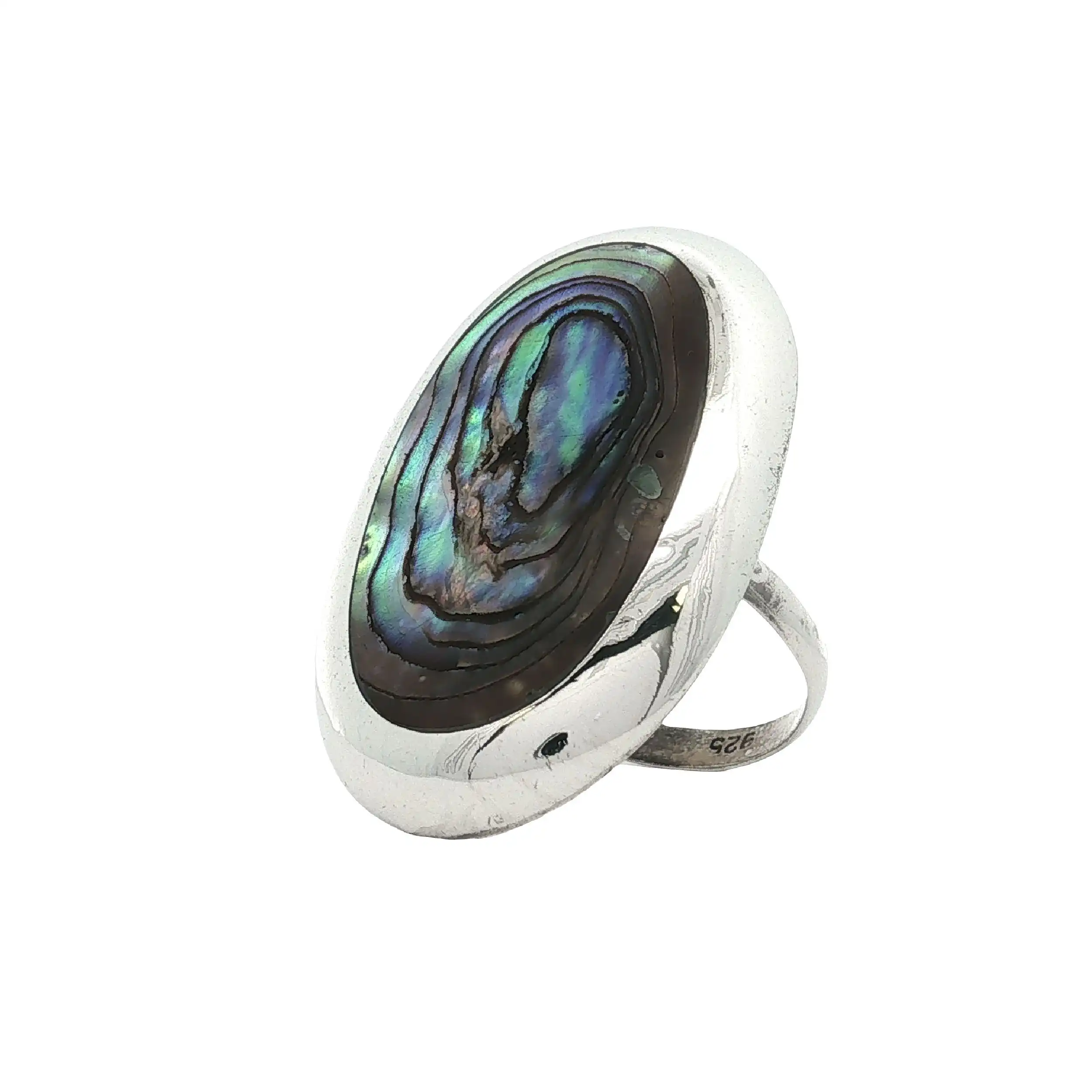 Ring Silber mit Abalone Muschel