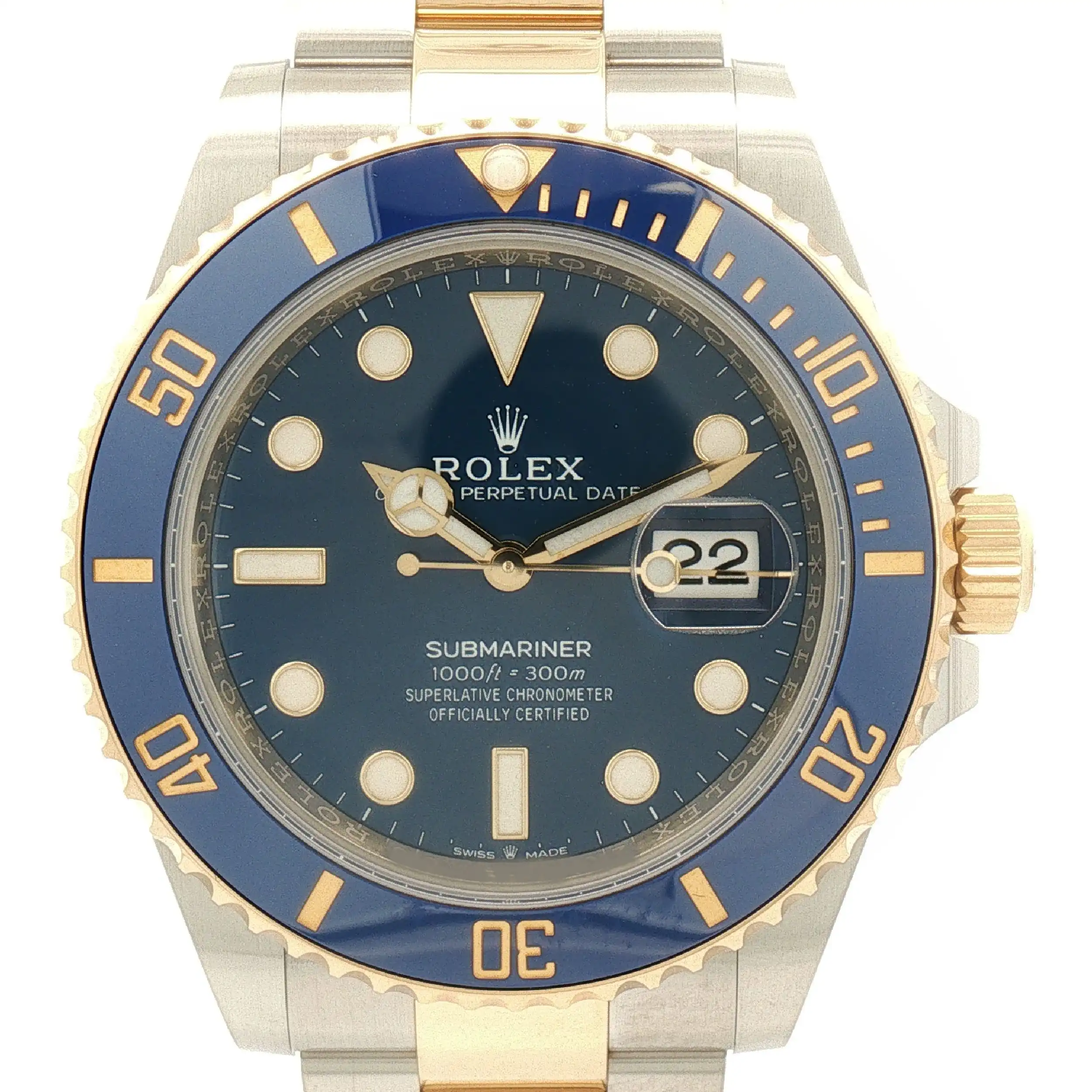 Herrenuhr Rolex Submariner Date im Fullset