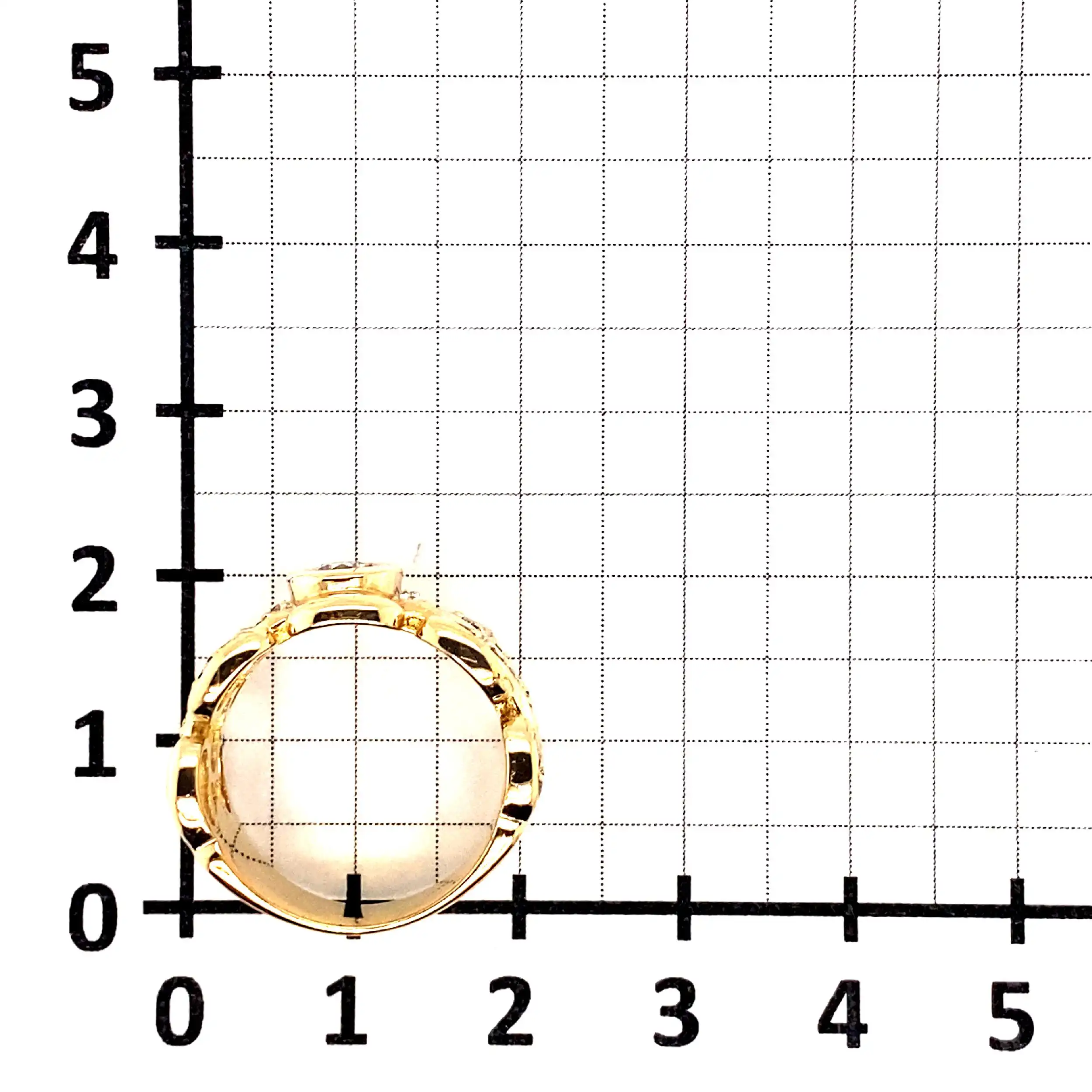 Ring Gelbgold mit Brillanten