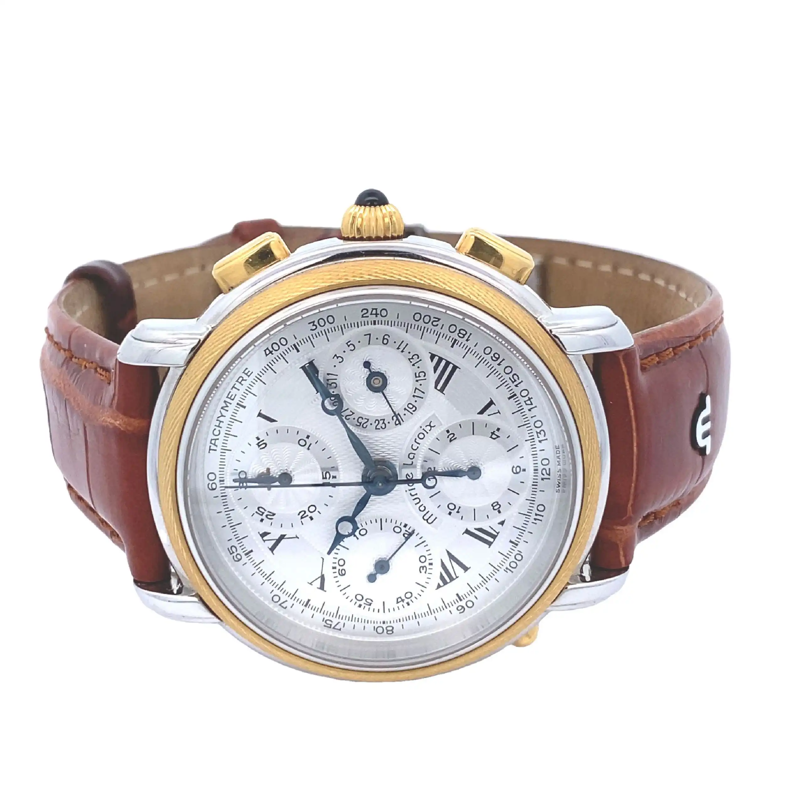 Herrenuhr Maurice Lacroix Masterpiece mit Rattrapante Herrenuhr Maurice Lacroix Masterpiece mit Rattrapante