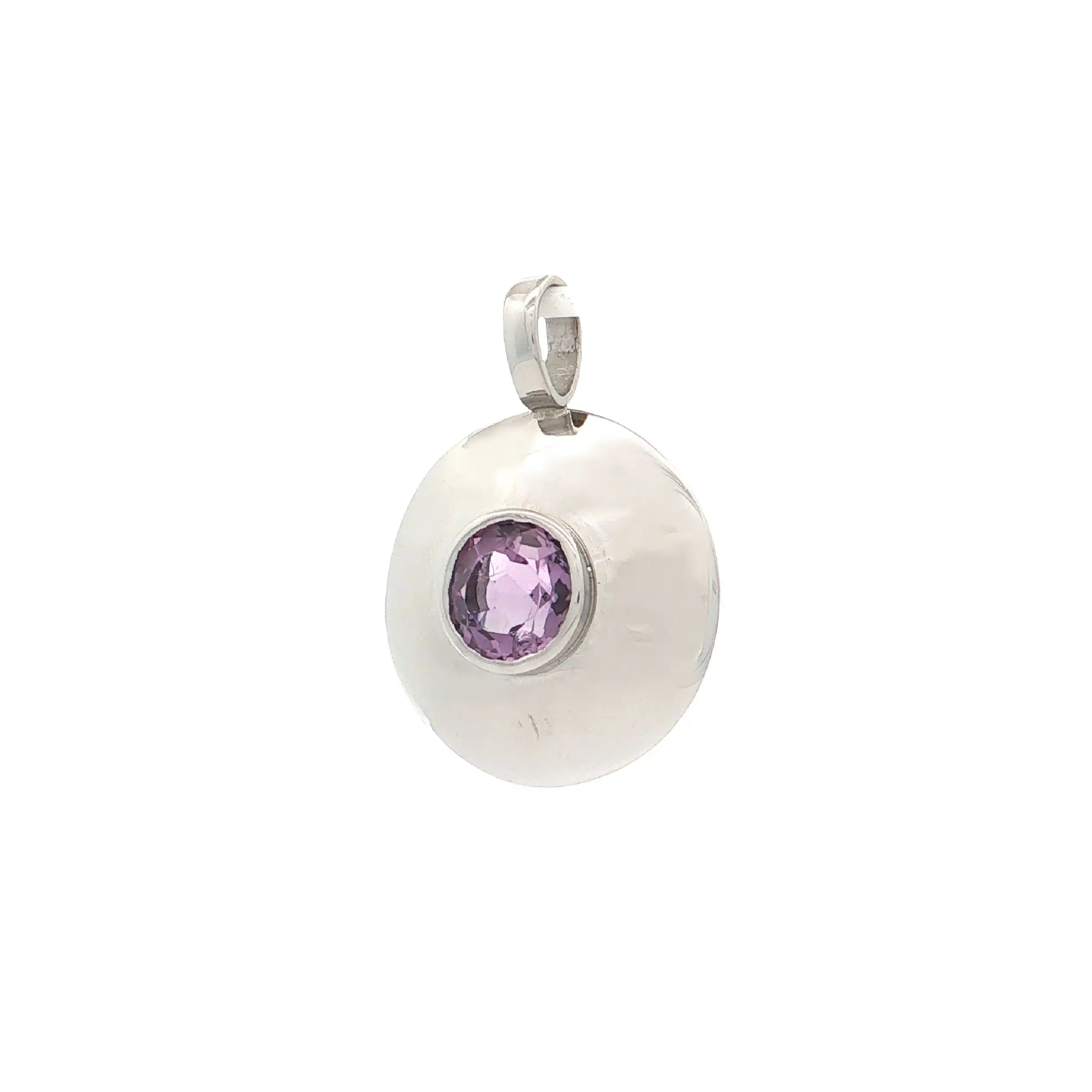 Anhänger Weißgold mit Amethyst