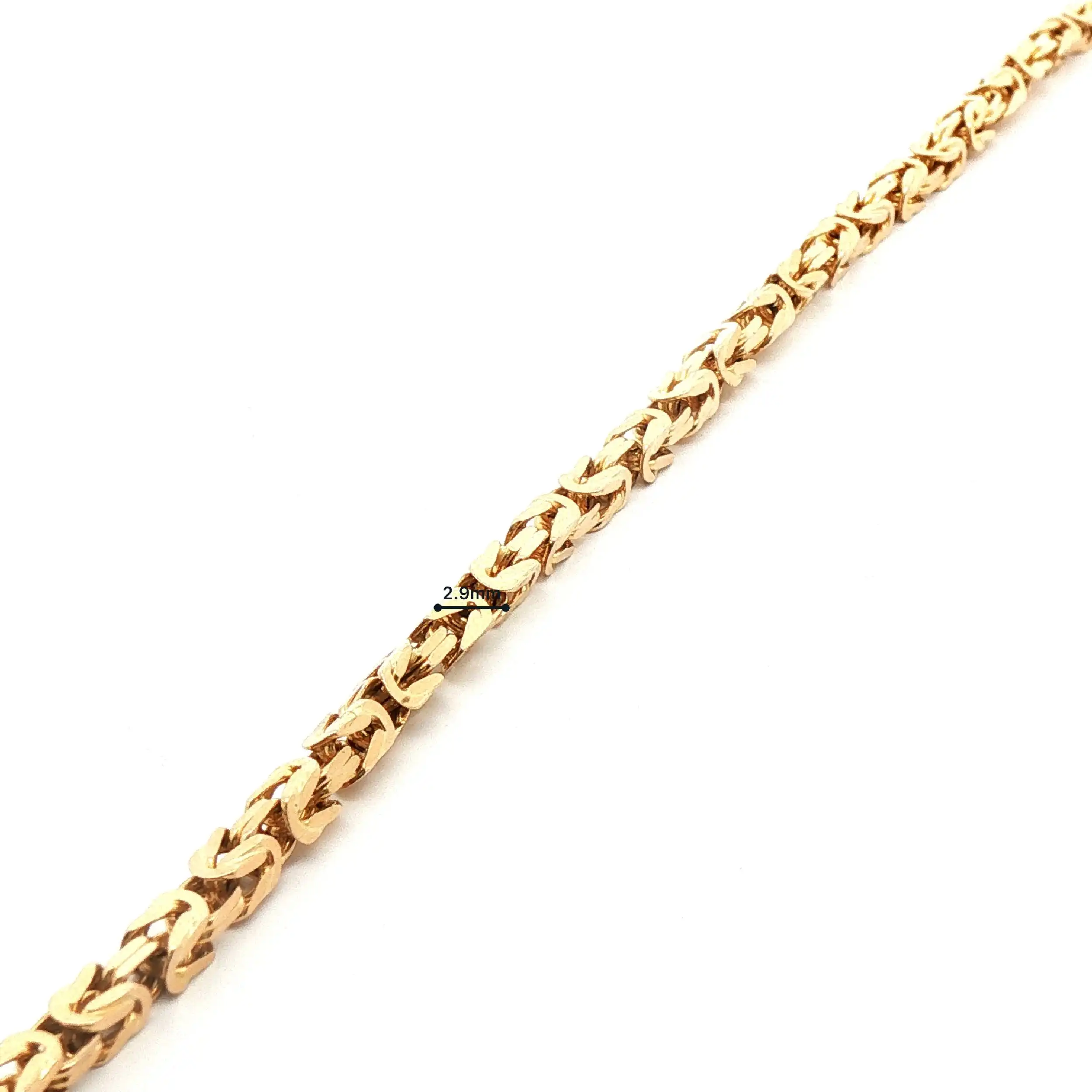 Königsarmband Gelbgold