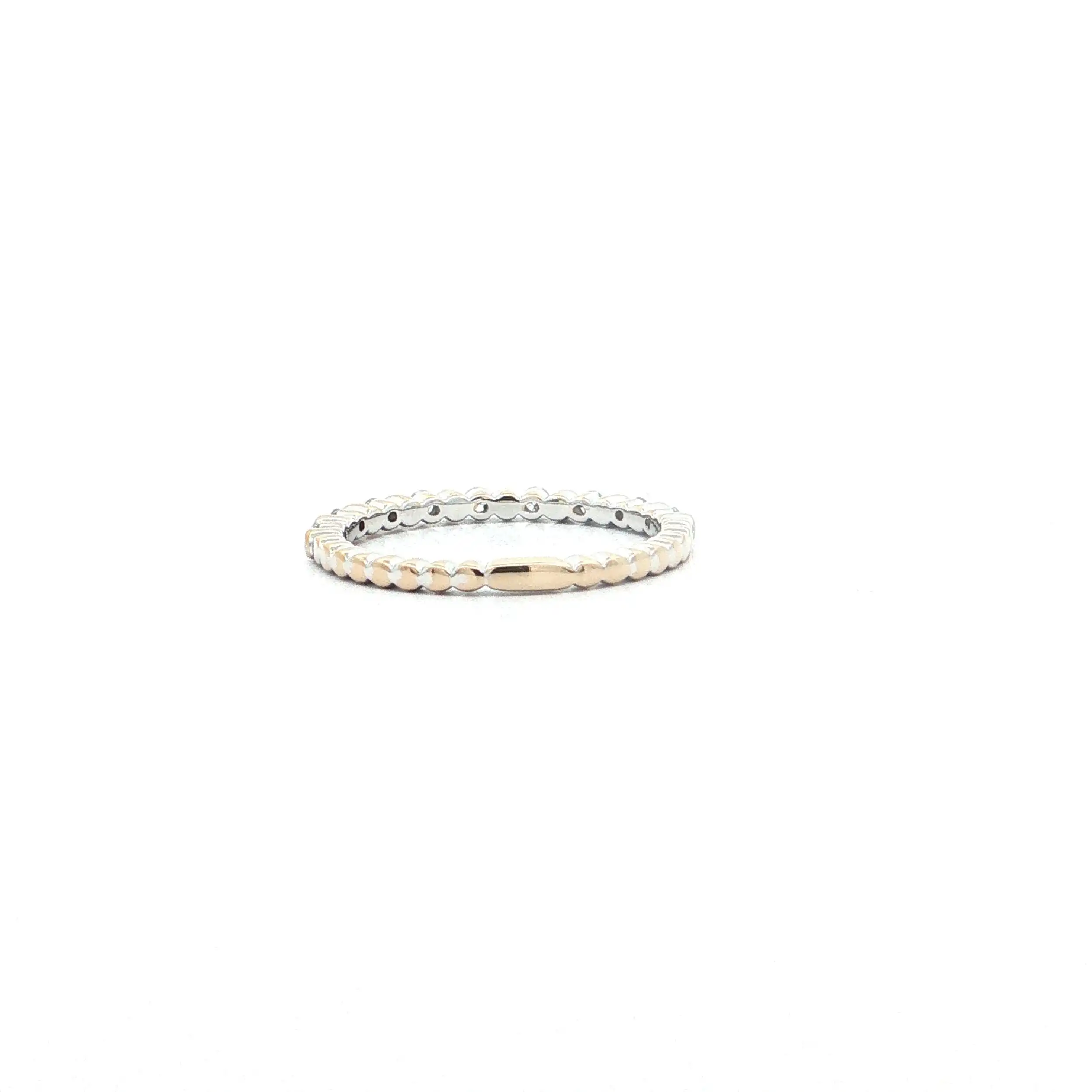 Ring Bicolor mit Brillanten 0,19ct. TW/SI Ring Bicolor mit Brillanten 0,19ct. TW/SI