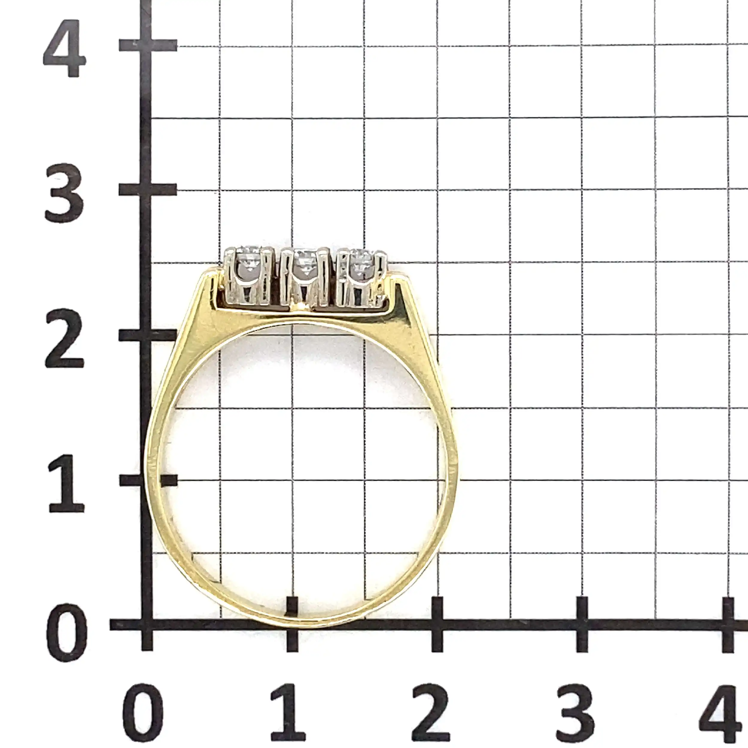 Ring Gelbgold mit Brillanten Ring Gelbgold mit Brillanten