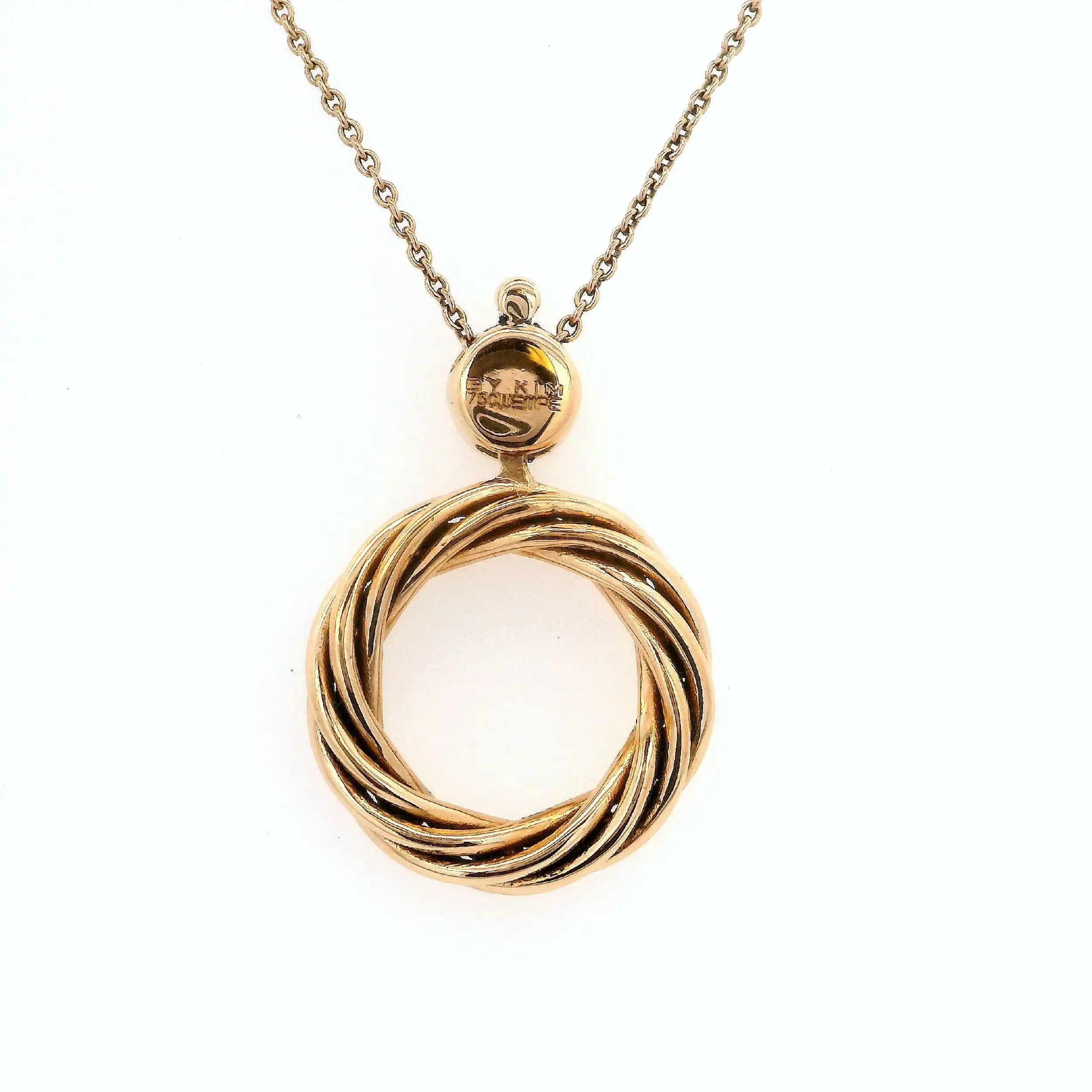 Kette mit Anhänger Wempe by Kim Helioro mit Brillant Solitär Kette mit Anhänger Wempe by Kim Helioro mit Brillant Solitär