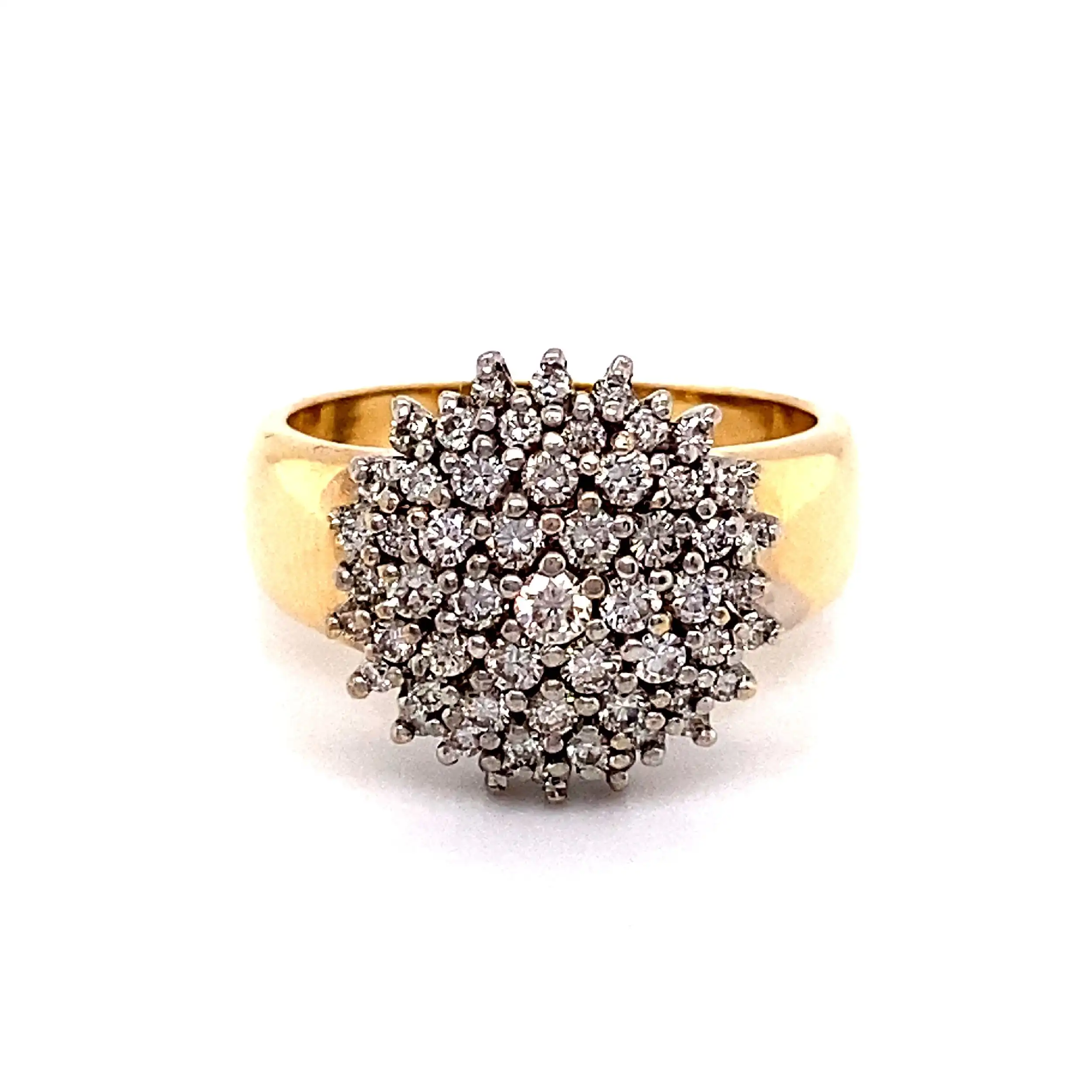Ring Bicolor mit Brillanten Ring Bicolor mit Brillanten