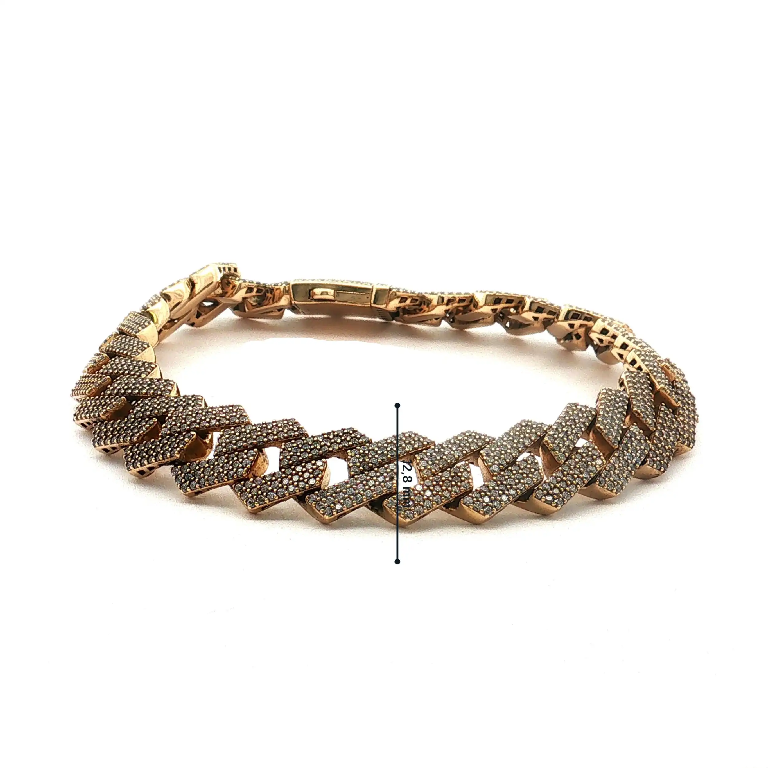 Armband Gelbgold mit Zirkonia