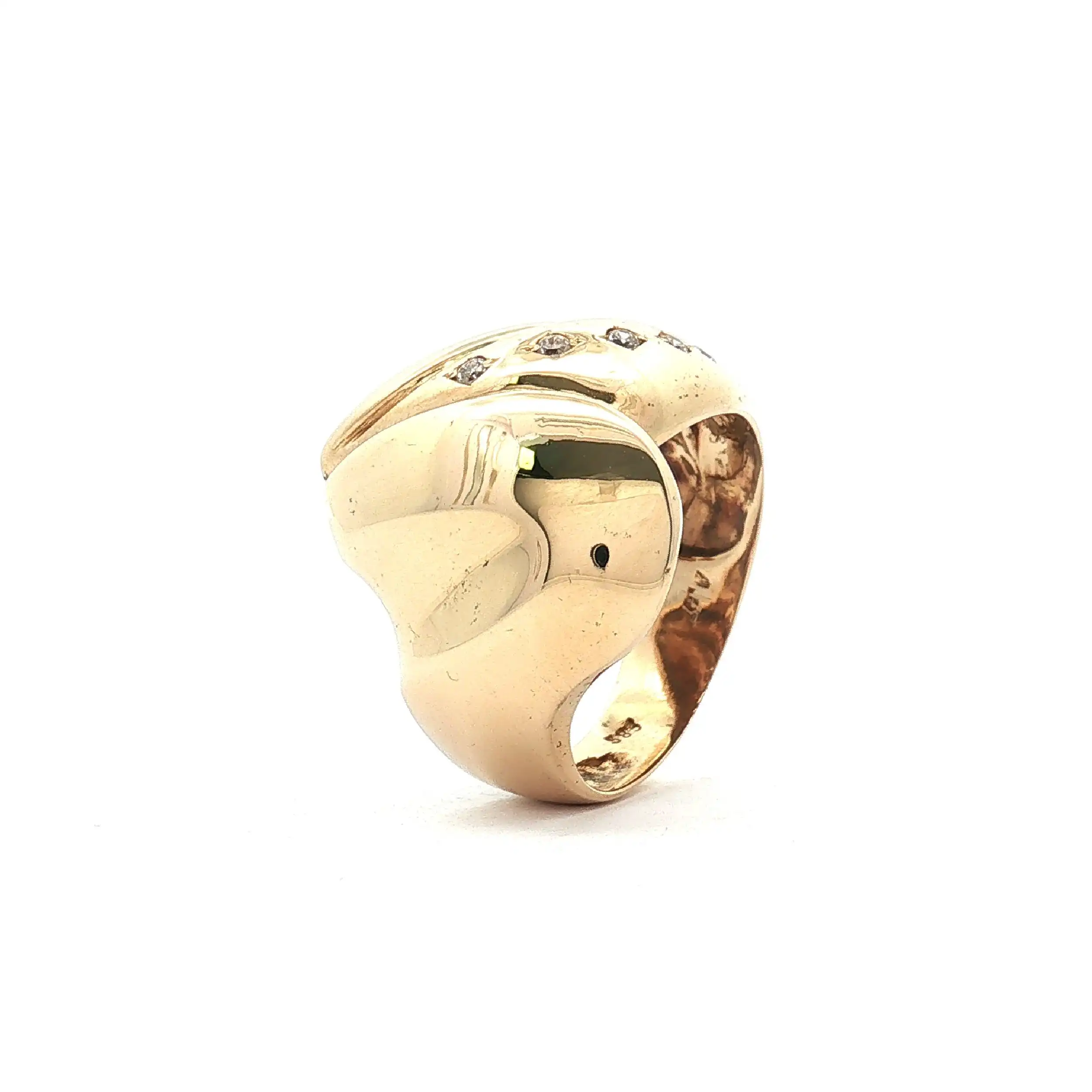 Ring Gelbgold mit Zirkonia