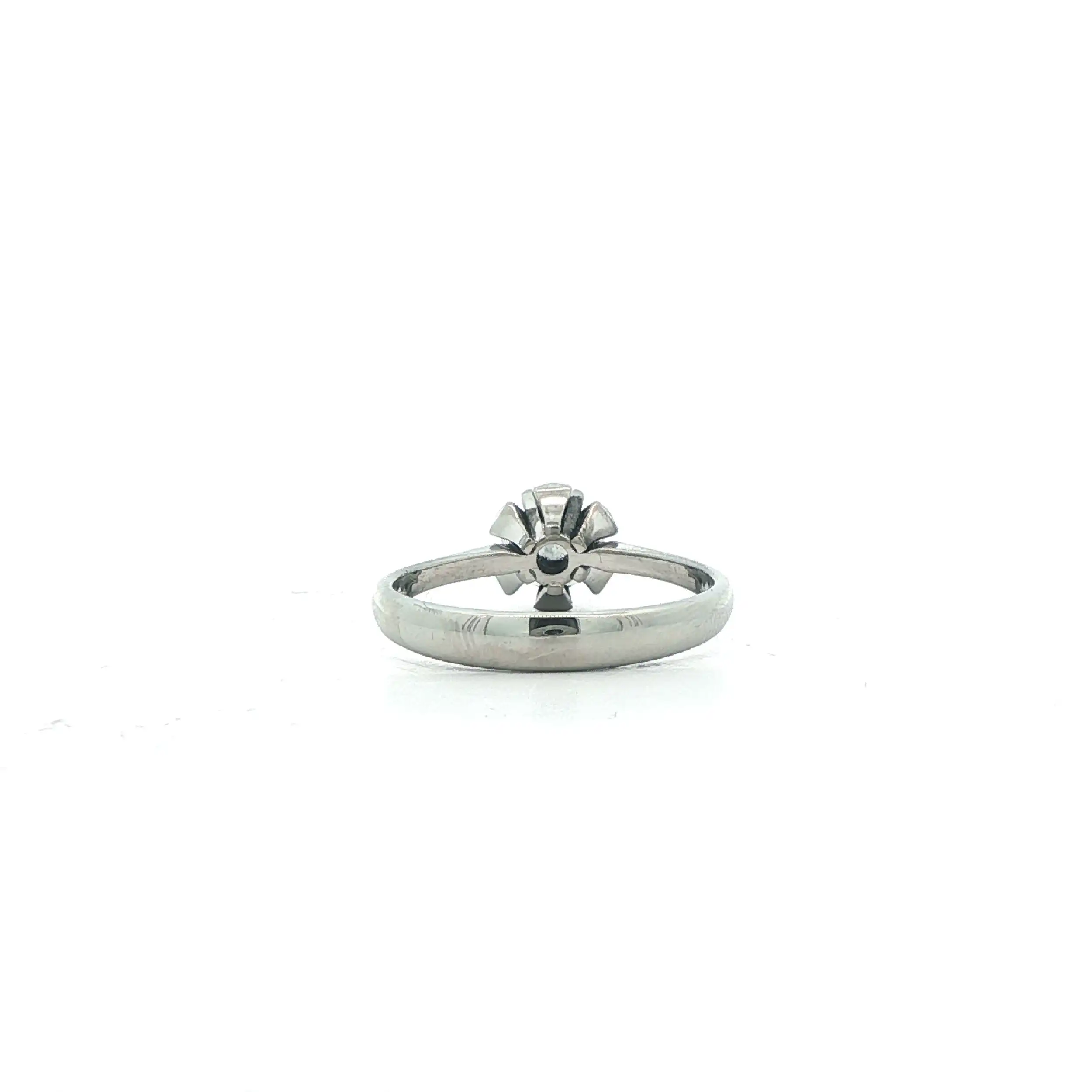 Ring Weißgold mit Solitär Brillant