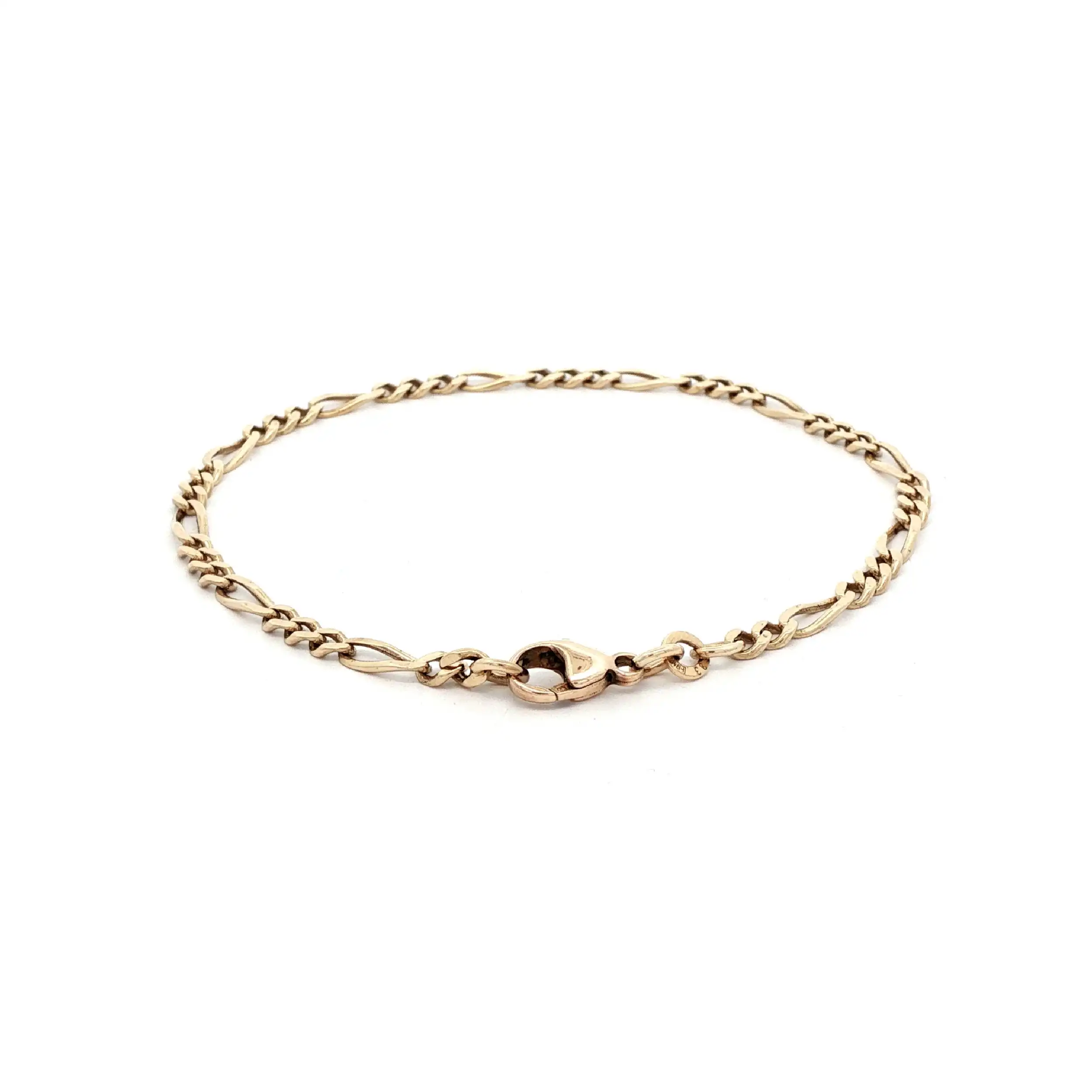 Figaroarmband Gelbgold