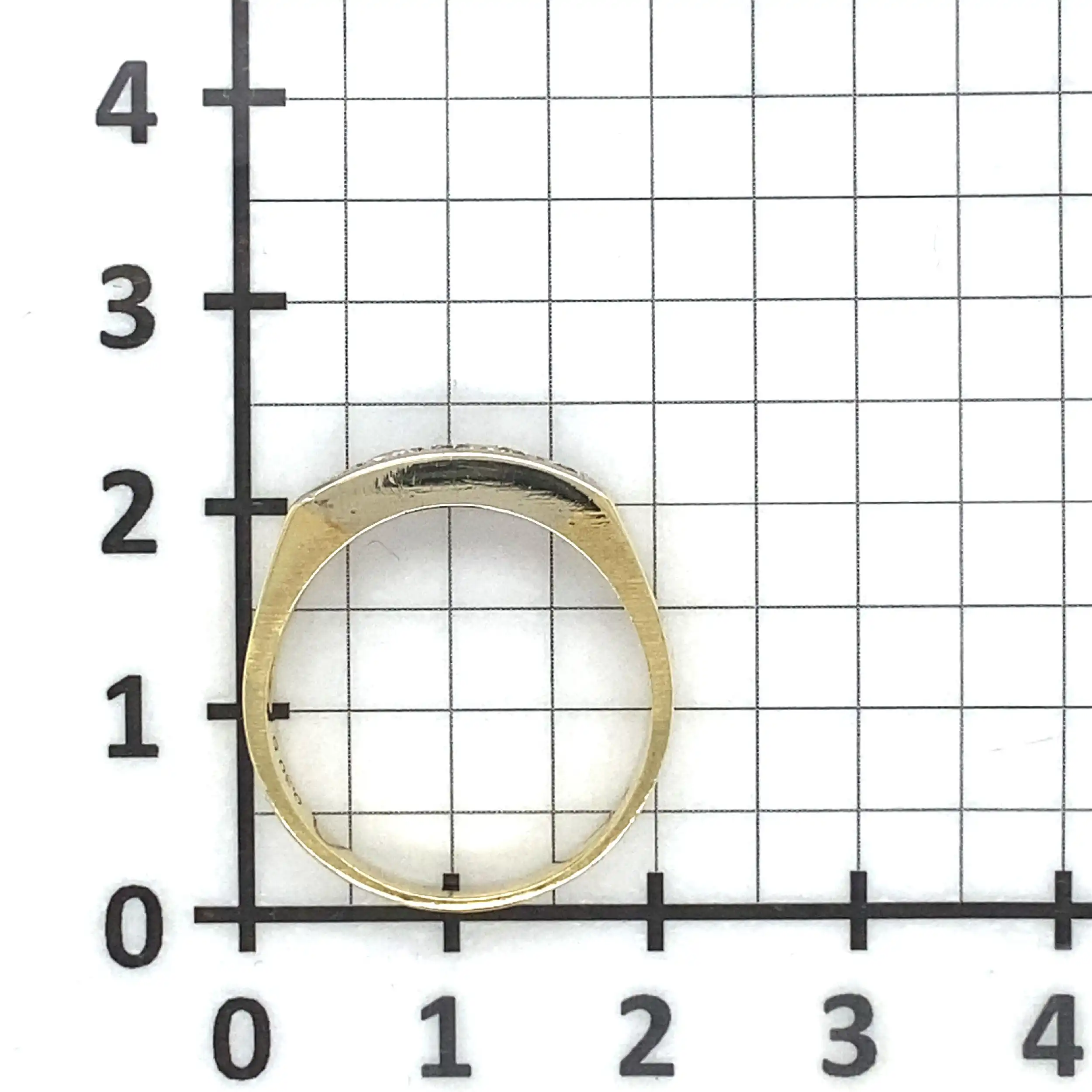Ring Gelbgold mit Brillanten Ring Gelbgold mit Brillanten
