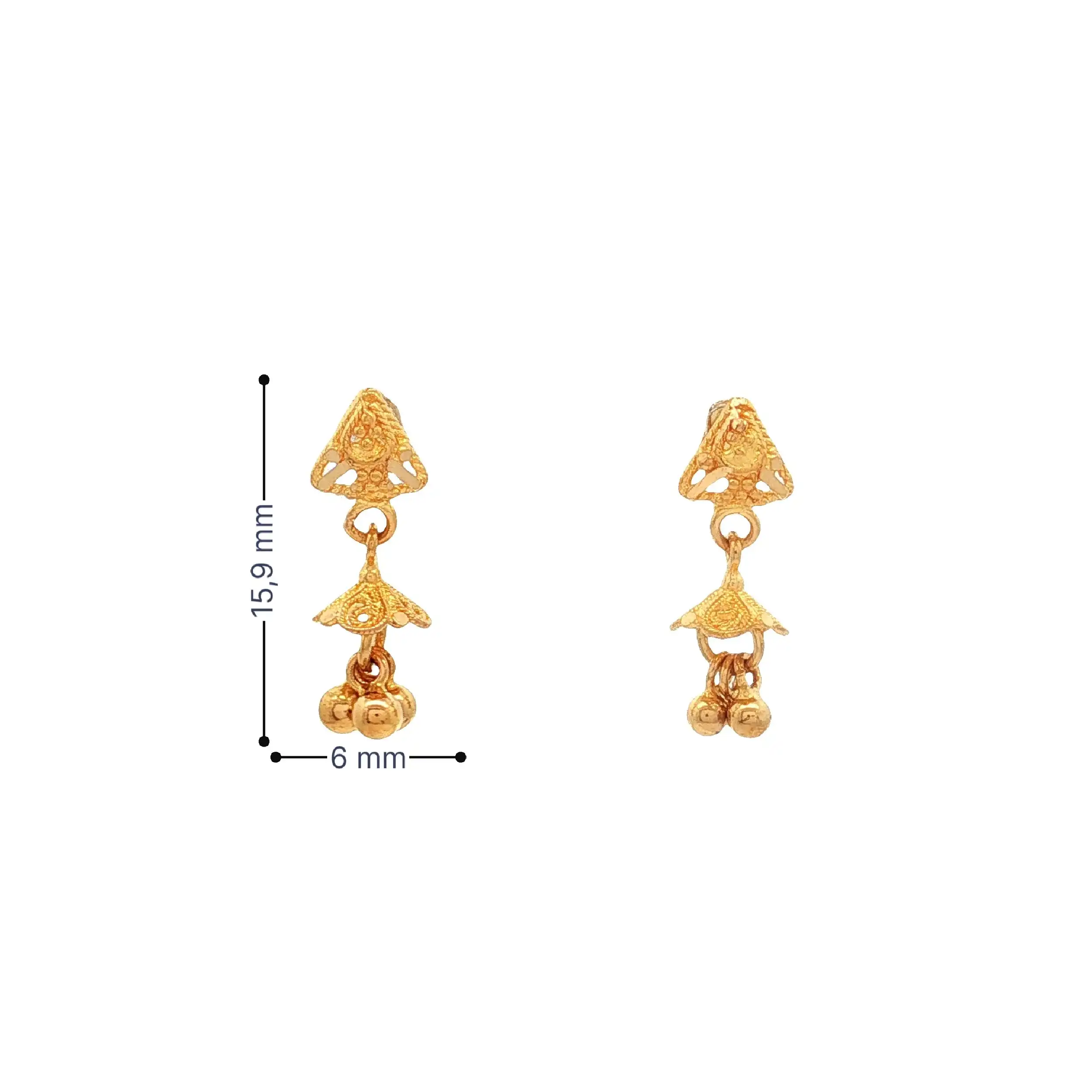 Ohrhänger Gelbgold Ohrhänger Gelbgold