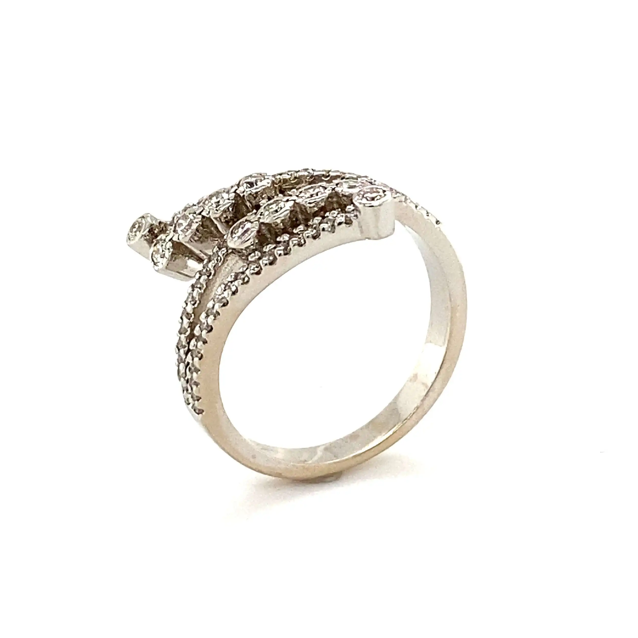 Ring Weißgold mit Brillanten