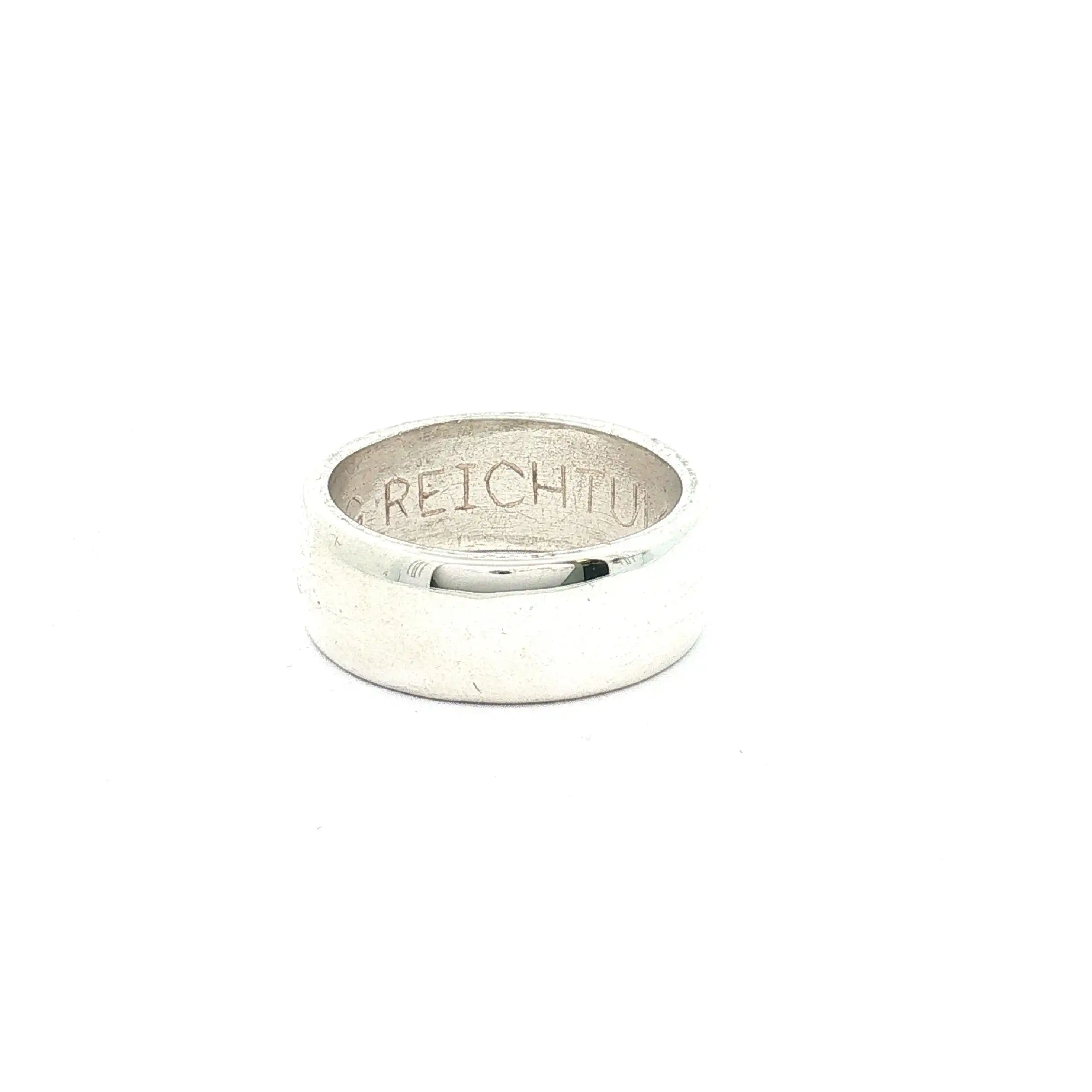 Ring Silber "Erfolg & Reichtum" mit Kleeblatt