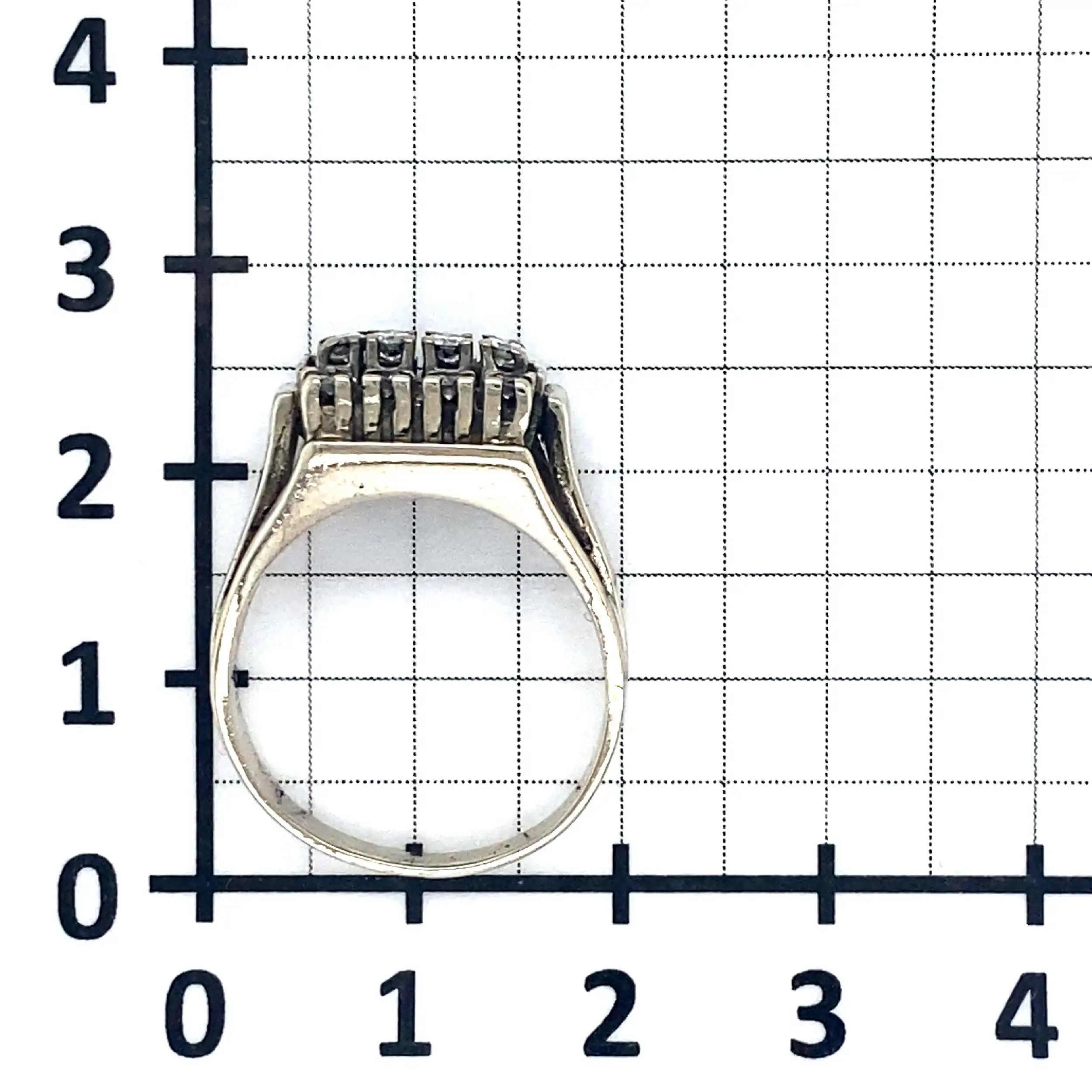 Ring Weißgold mit 12 Brillanten Ring Weißgold mit 12 Brillanten