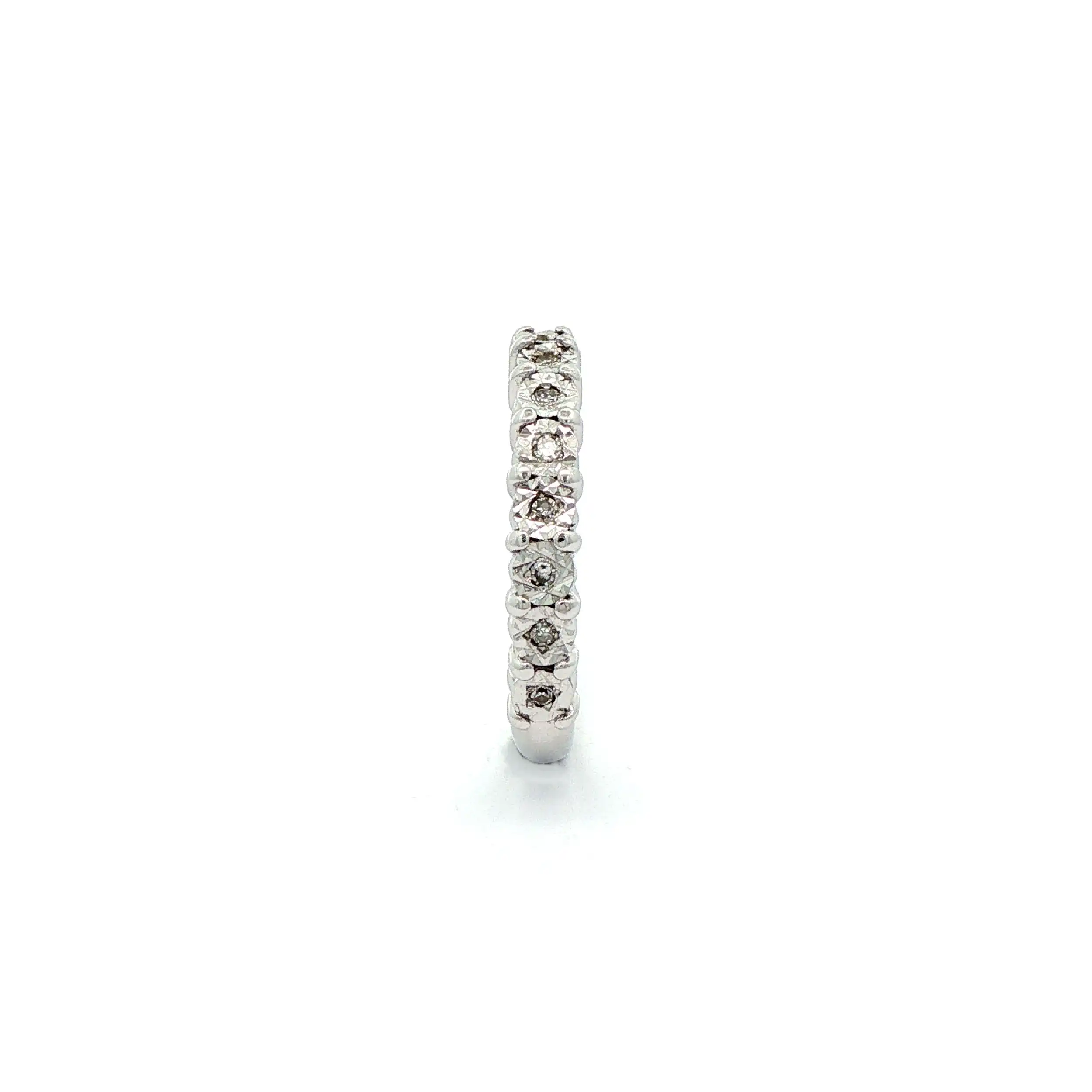 Ring Weißgold mit Diamanten