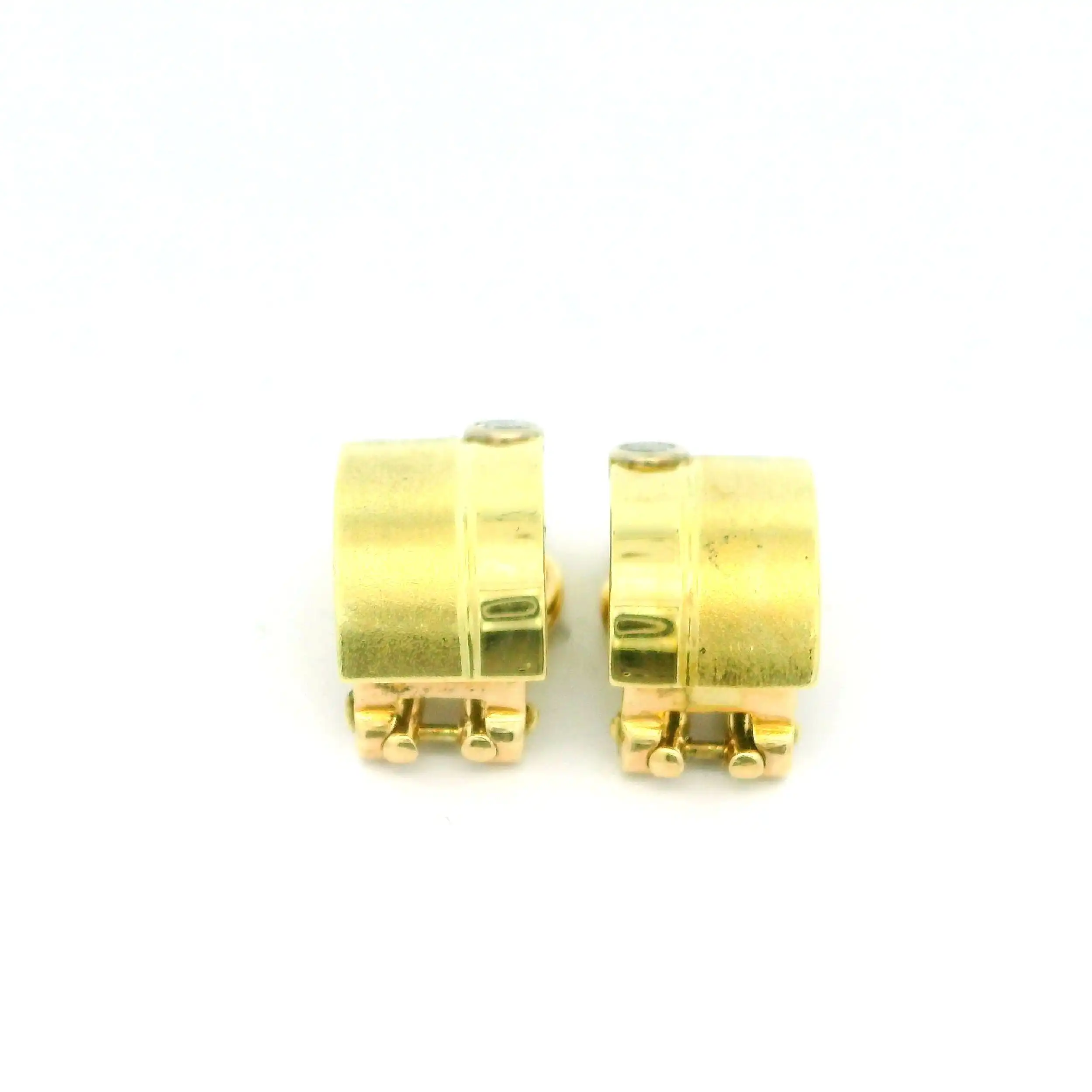 Ohrclips Gelbgold mit Brillanten Ohrclips Gelbgold mit Brillanten