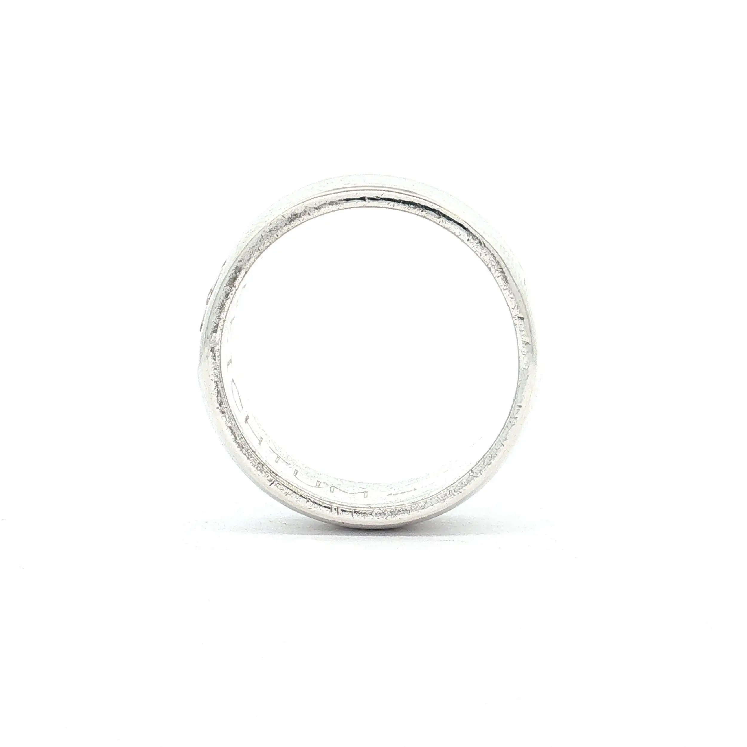 Ring Silber "Erfolg & Reichtum" mit Kleeblatt