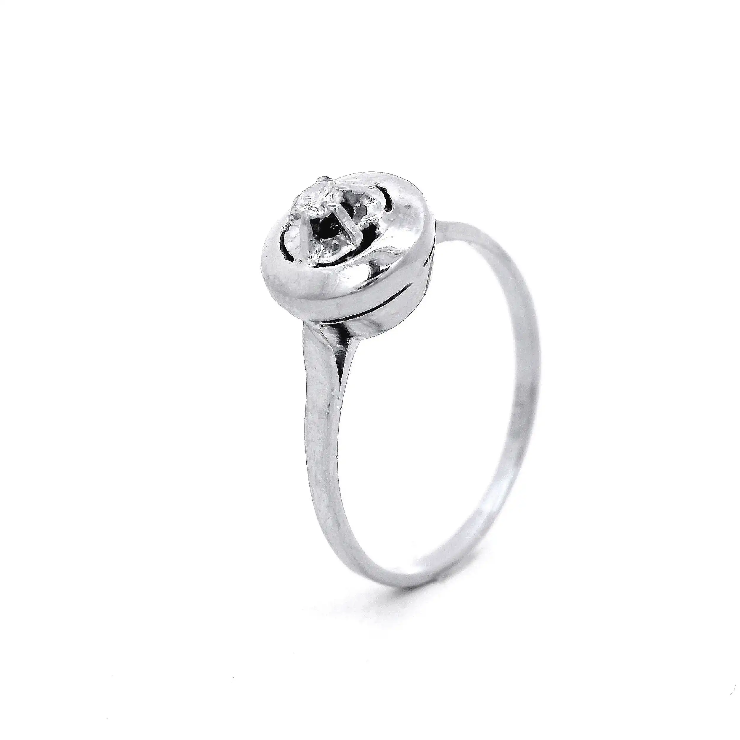 Ring Weißgold mit Brillant