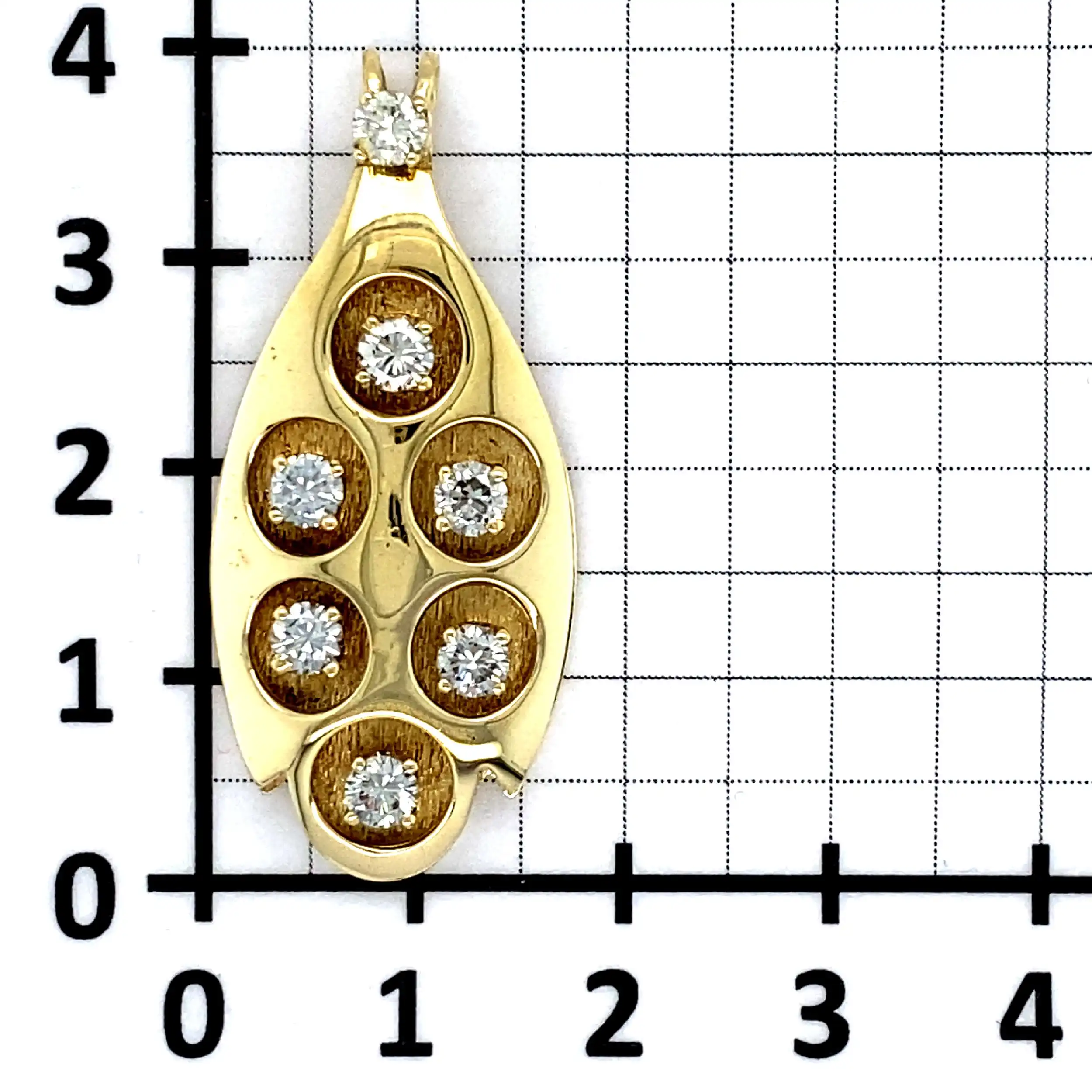 Anhänger Gelbgold mit Brillanten Anhänger Gelbgold mit Brillanten