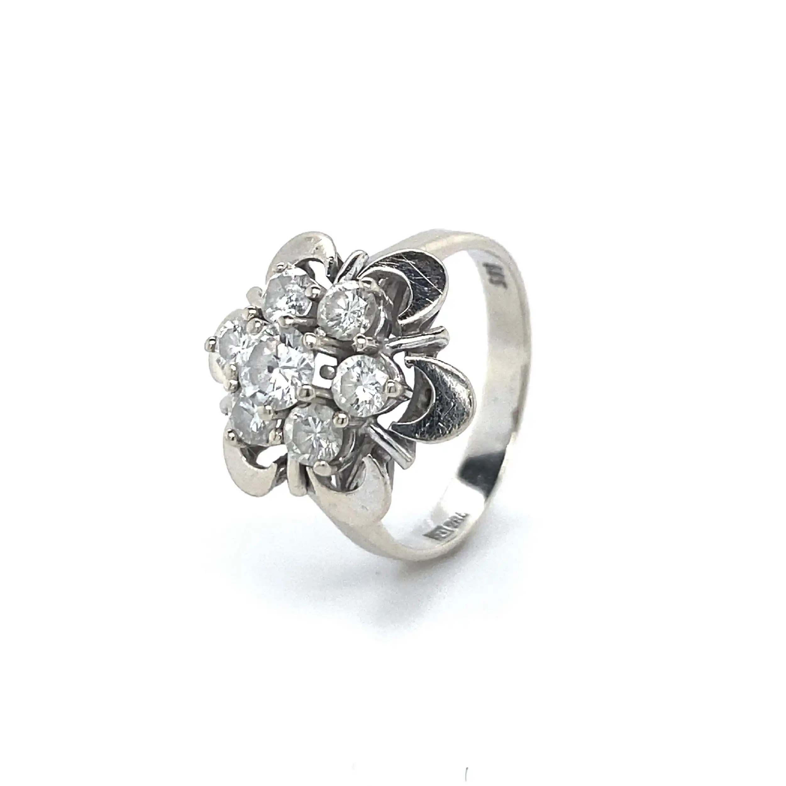 Ring Weißgold mit Brillanten