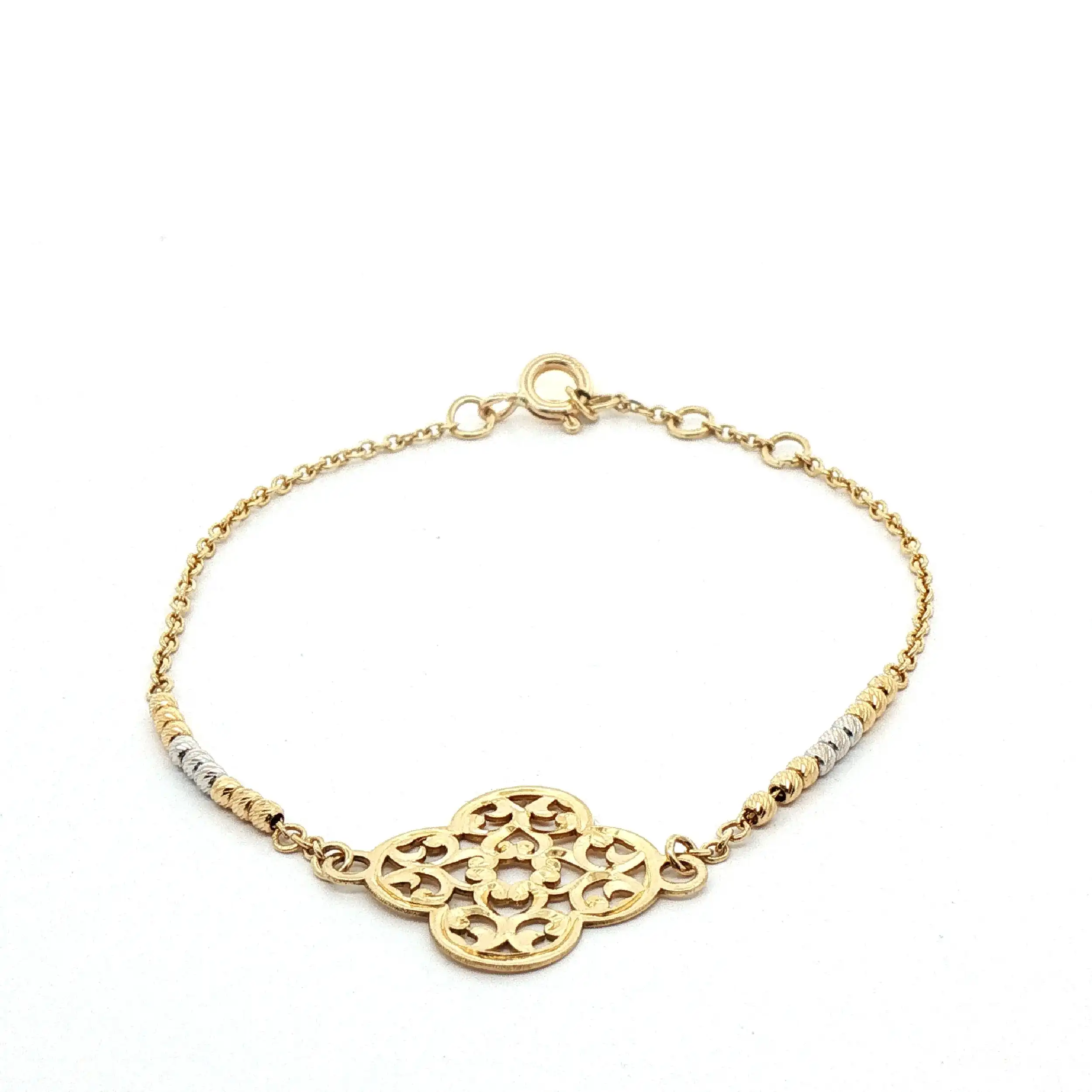 Armband Bicolor mit Kügelchen