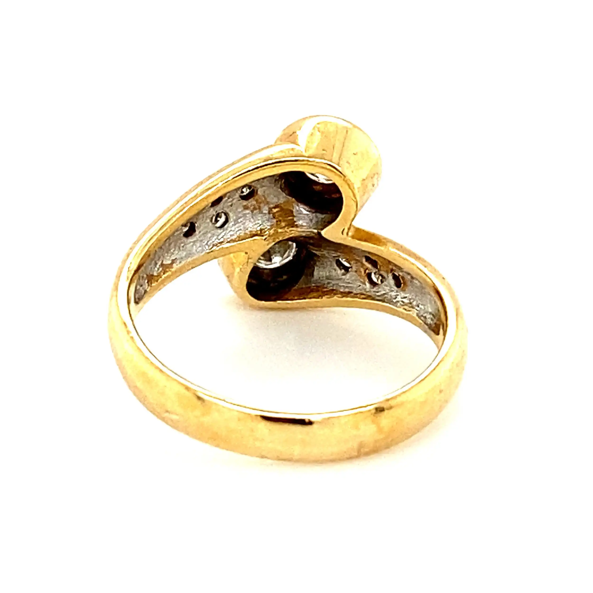 Ring Gelbgold mit Brillanten Ring Gelbgold mit Brillanten
