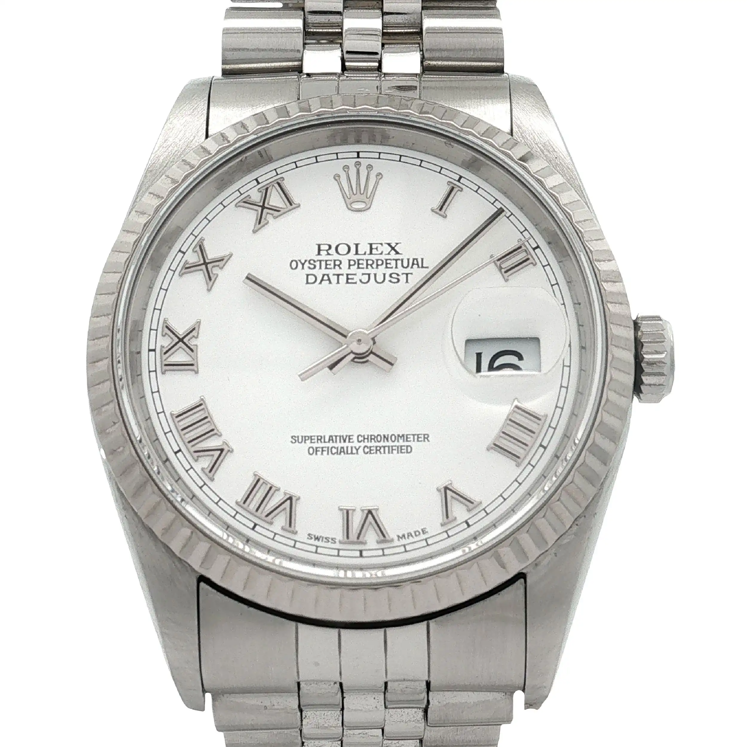 Herrenuhr Rolex Datejust Ref. 16234 mit Box Herrenuhr Rolex Datejust Ref. 16234 mit Box