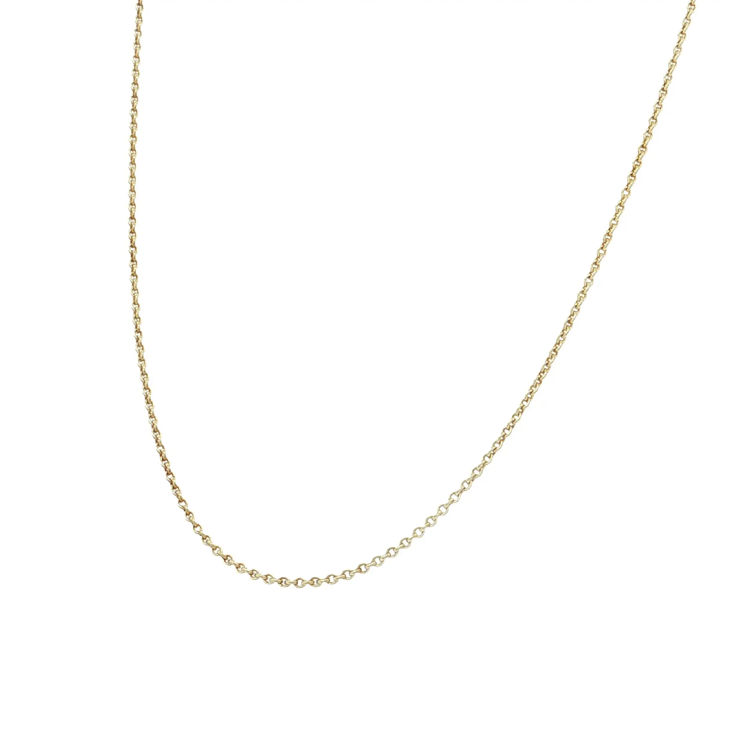 Ankerkette Gelbgold