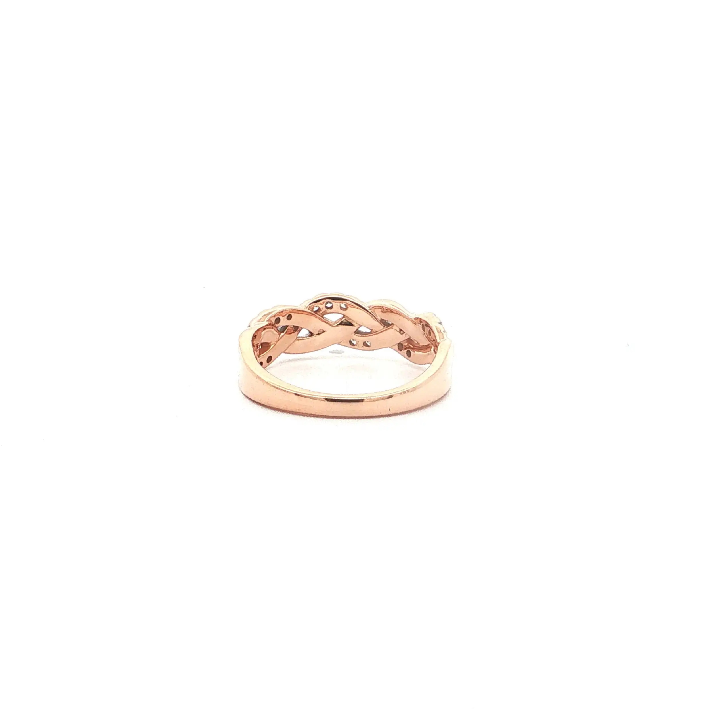 Ring Roségold mit Brillanten 0,28ct. TW/SI Ring Roségold mit Brillanten 0,28ct. TW/SI