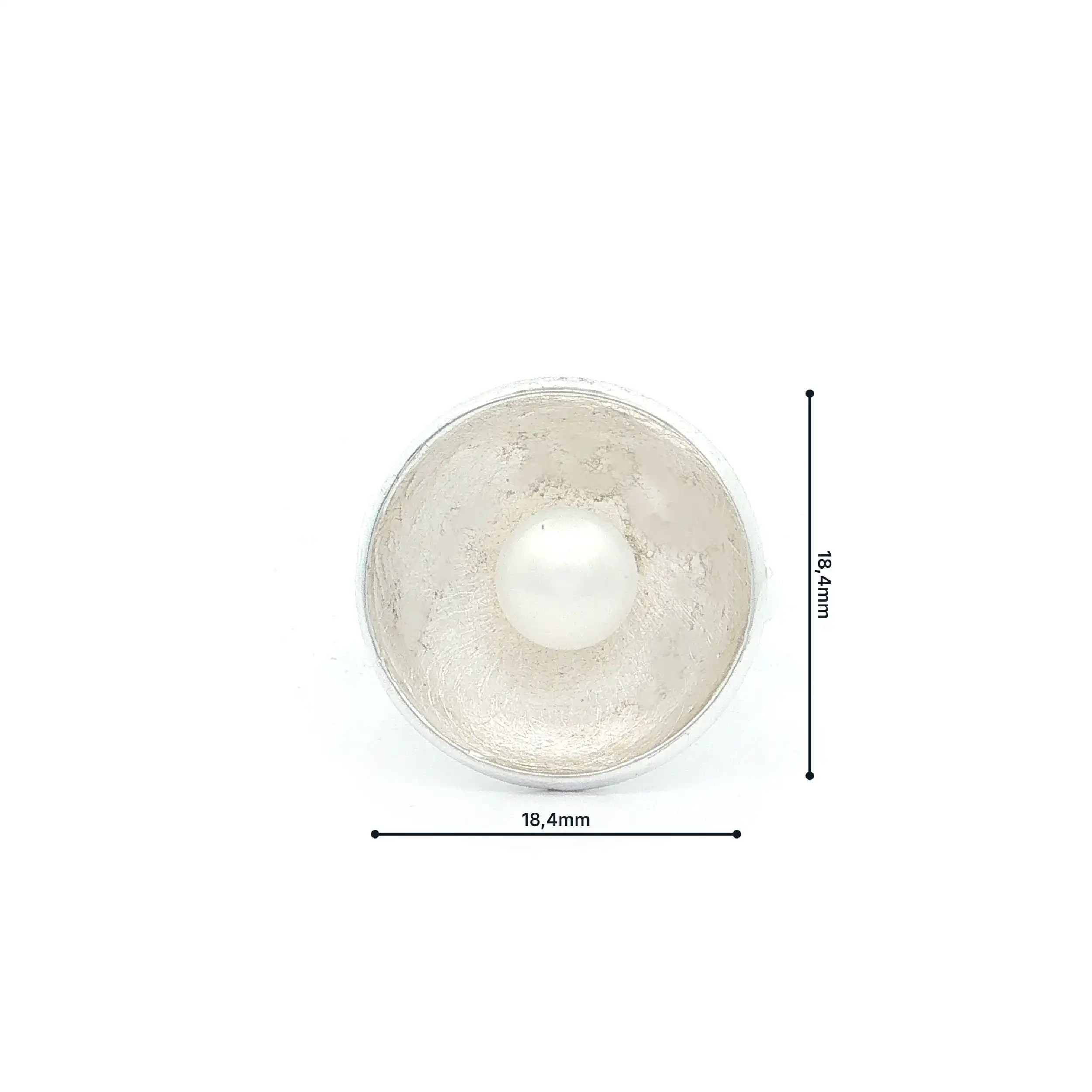 Ring Silber mit Perle