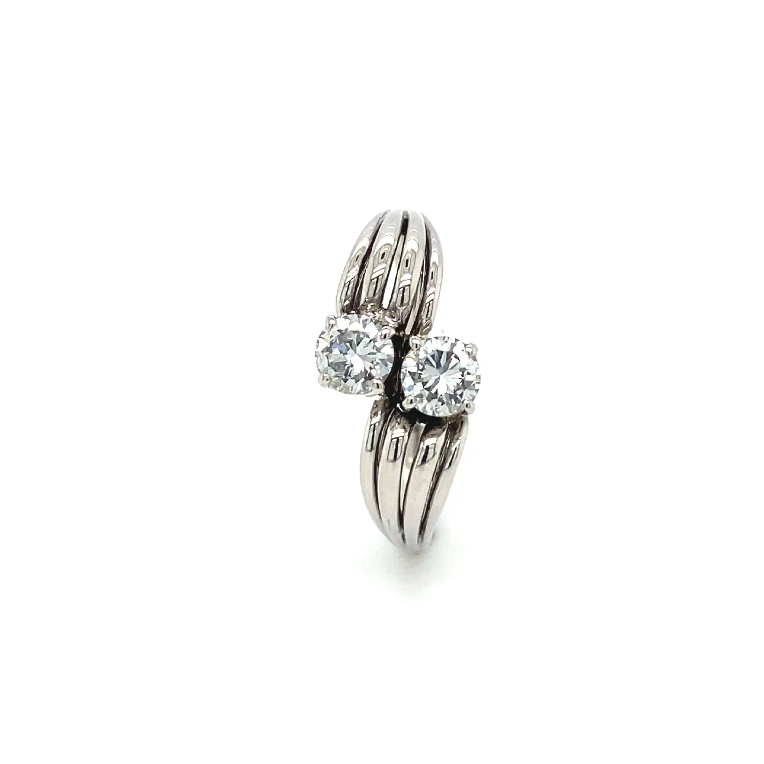 Ring Weißgold mit Brillanten Ring Weißgold mit Brillanten