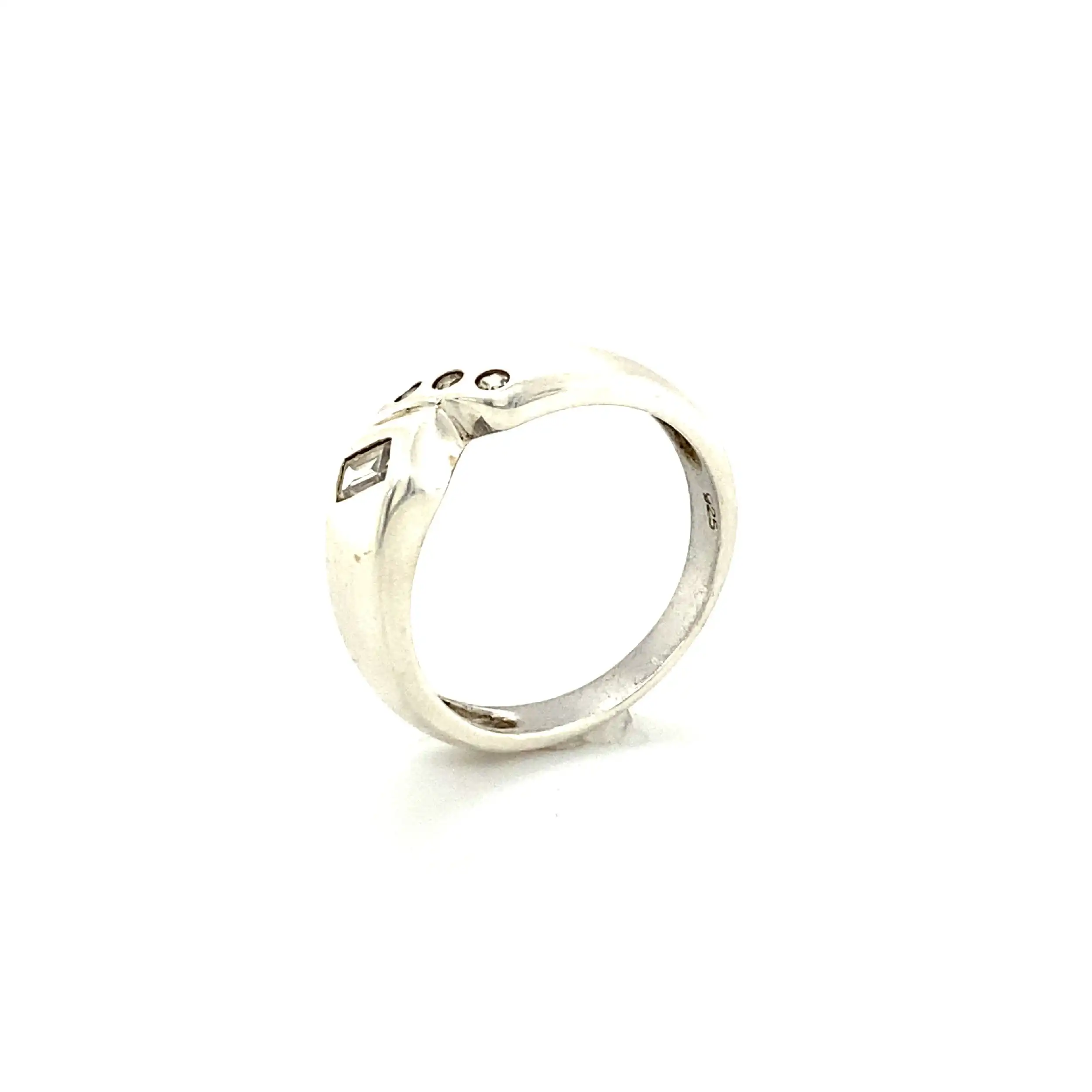 Silberring mit Zirkonia