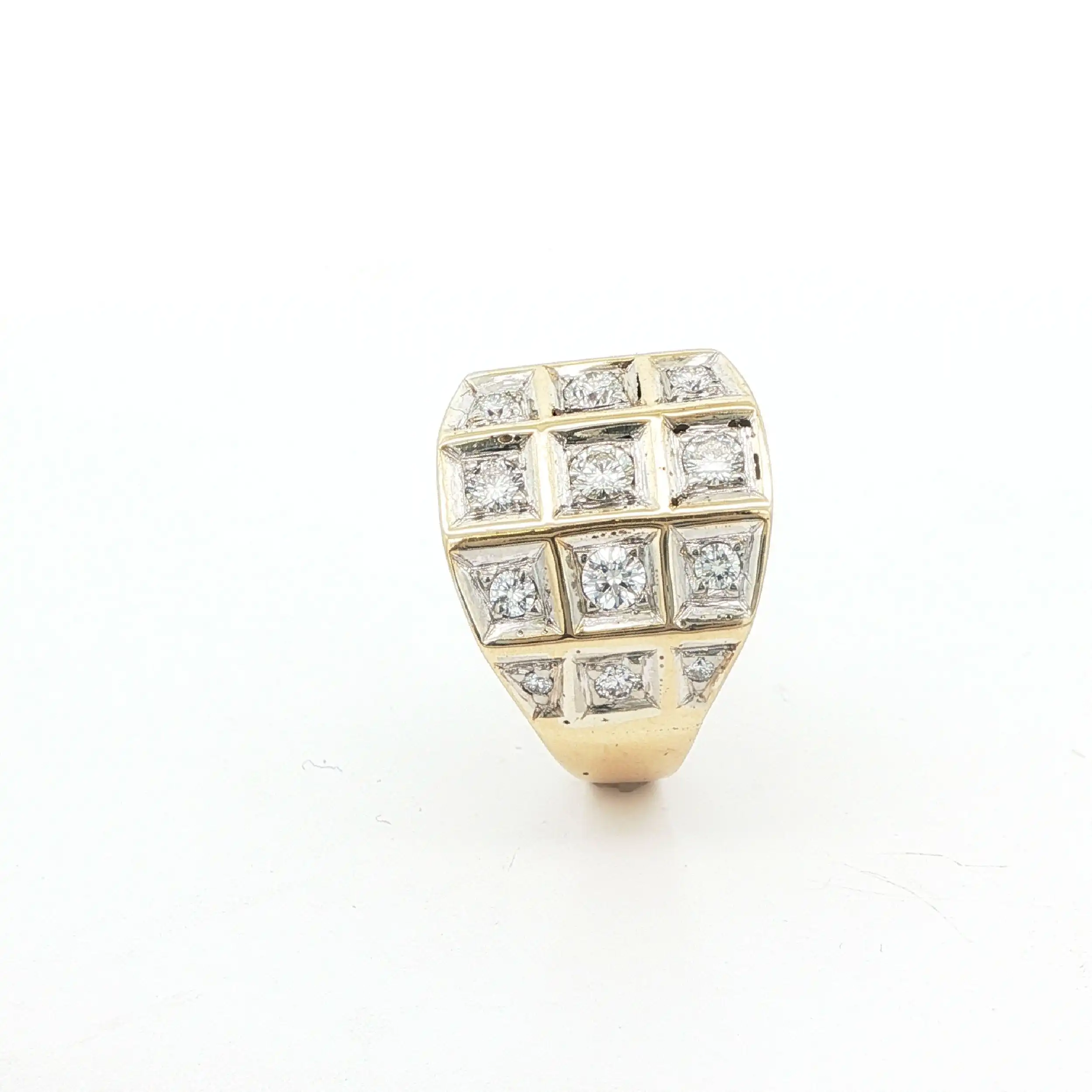 Ring Bicolor mit Brillanten Ring Bicolor mit Brillanten