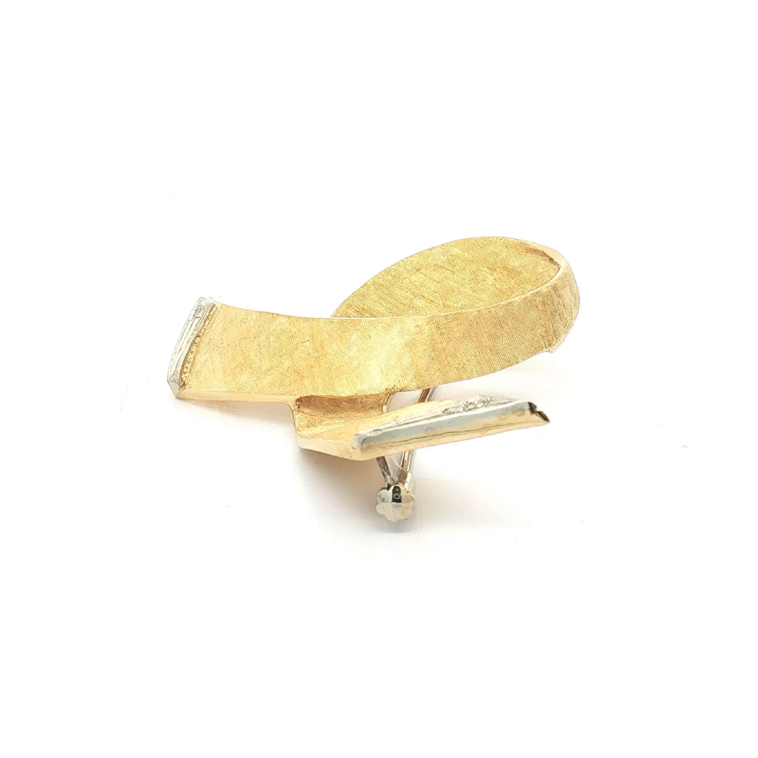 Brosche Gelbgold mit Brillanten