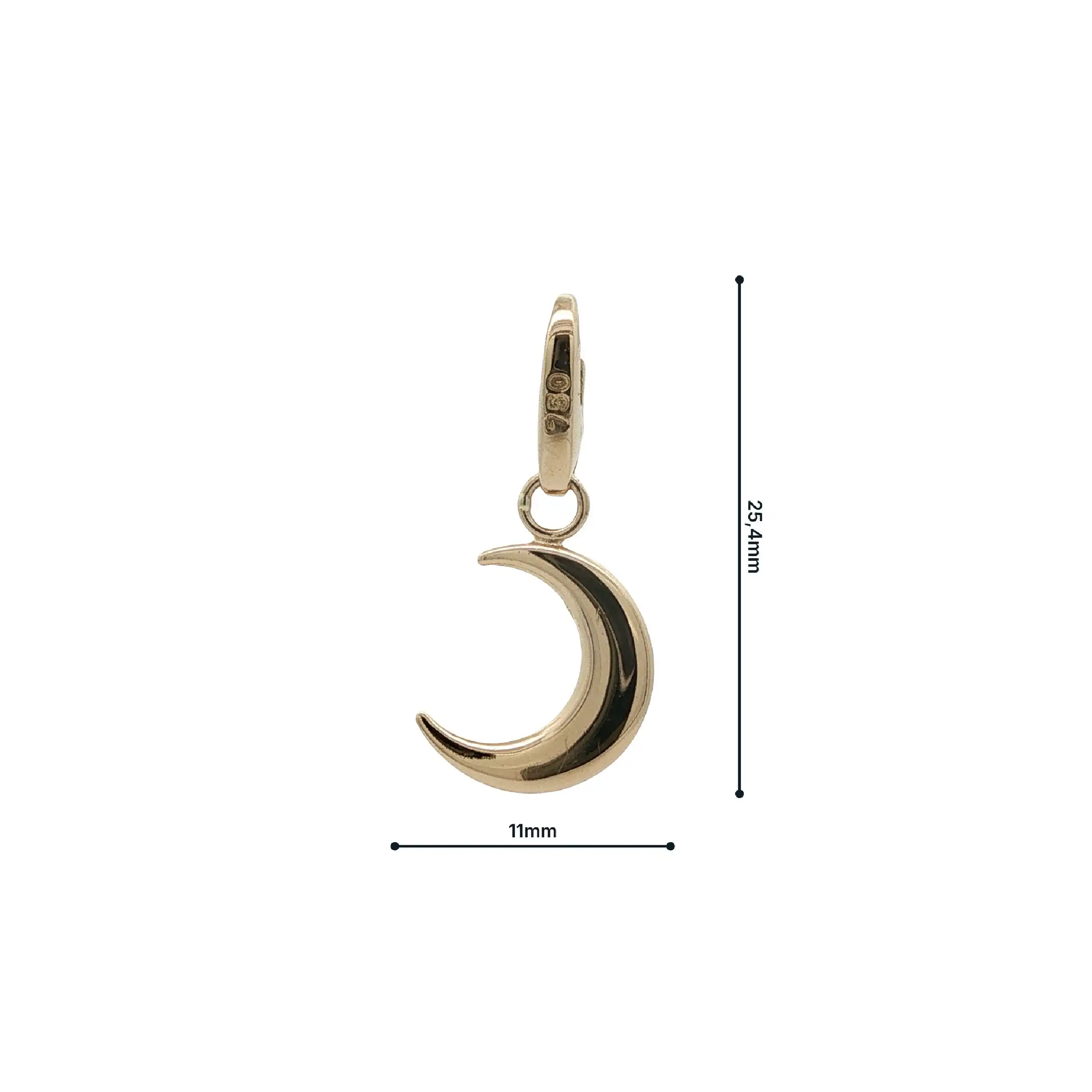 Anhänger Gelbgold Mond Anhänger Gelbgold Mond