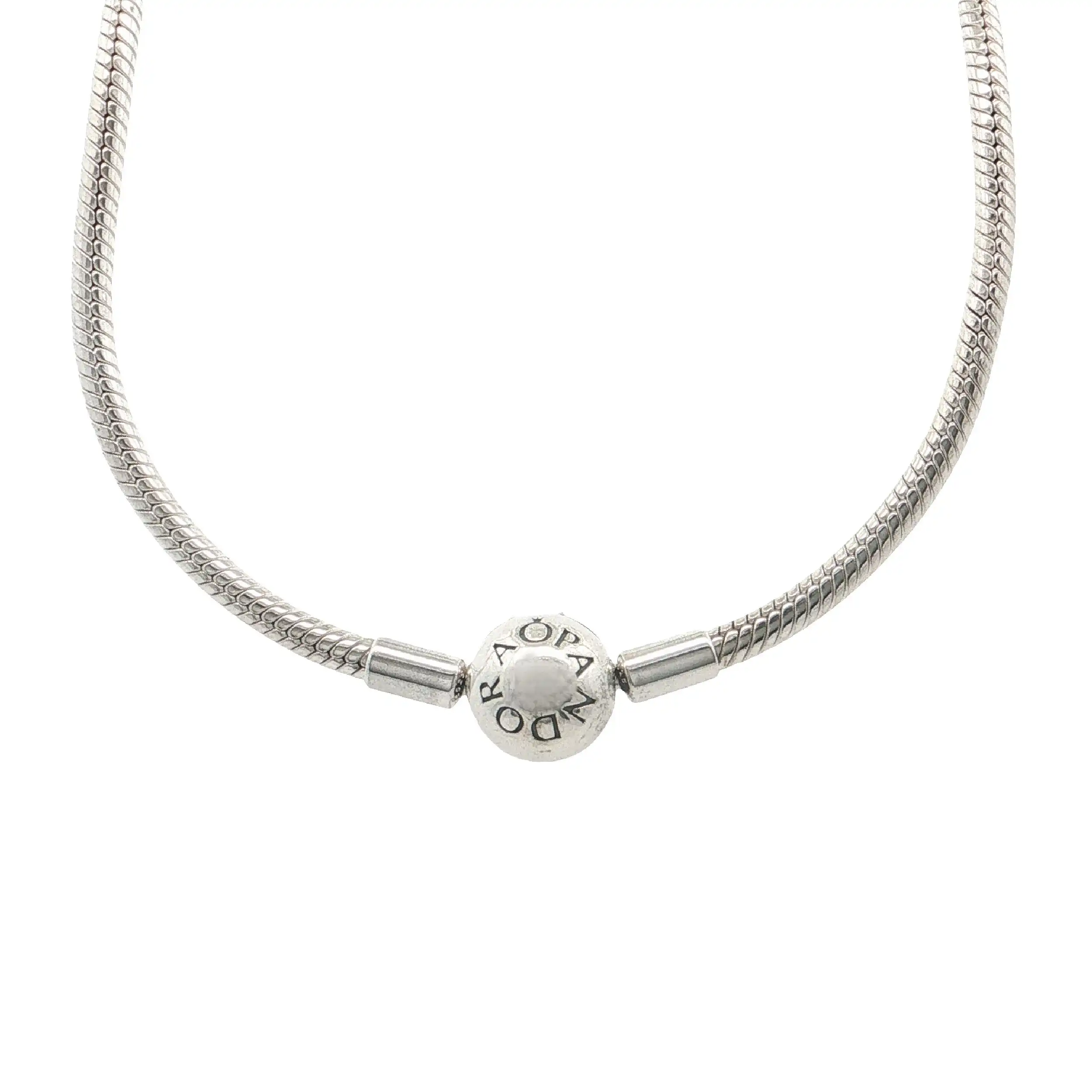Schlangenkette Silber "Pandora" mit Kreuzanhänger mit Zirkonia Schlangenkette Silber "Pandora" mit Kreuzanhänger mit Zirkonia