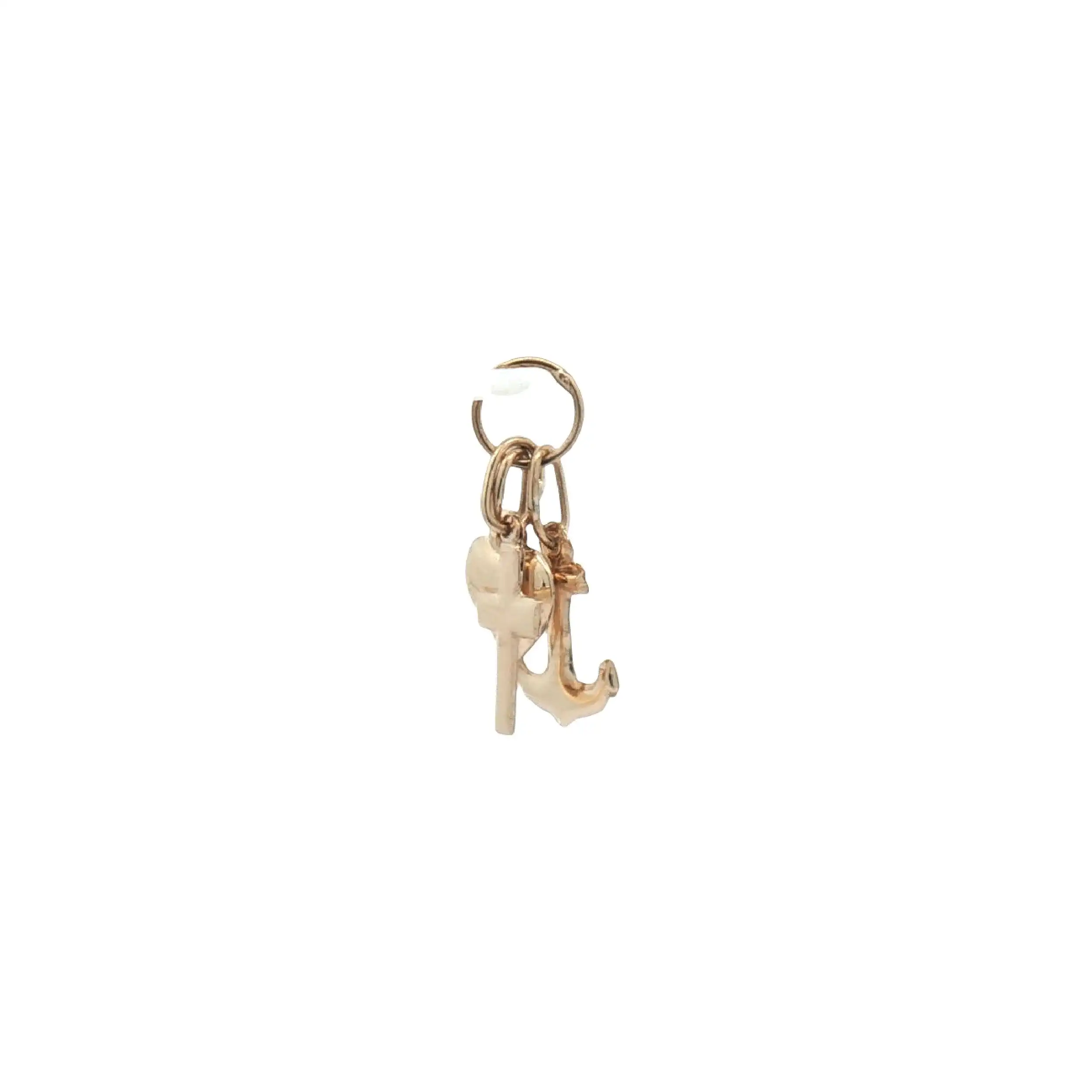 Anhänger Gelbgold Faith Hope Love
