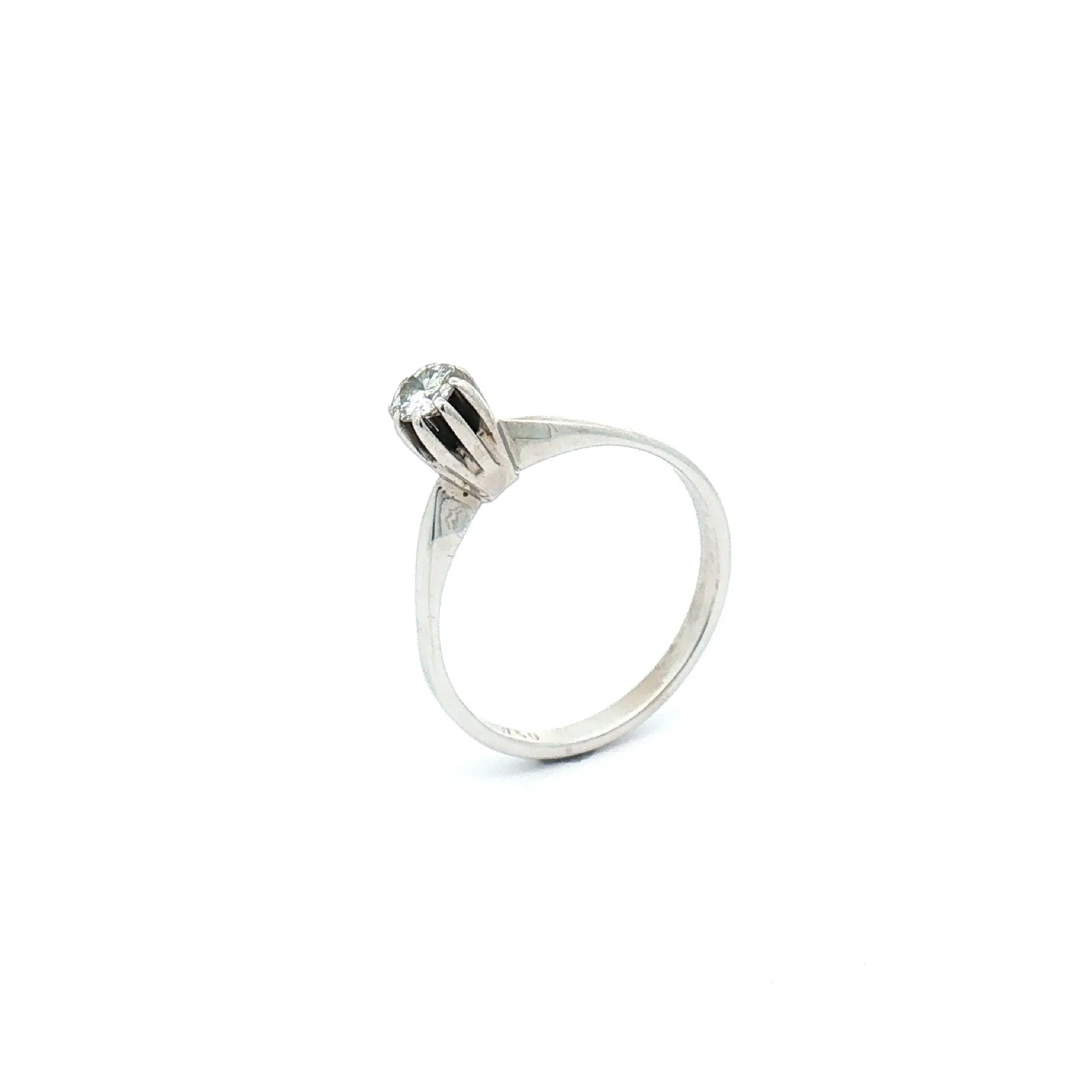 Ring Weißgold mit Brillant