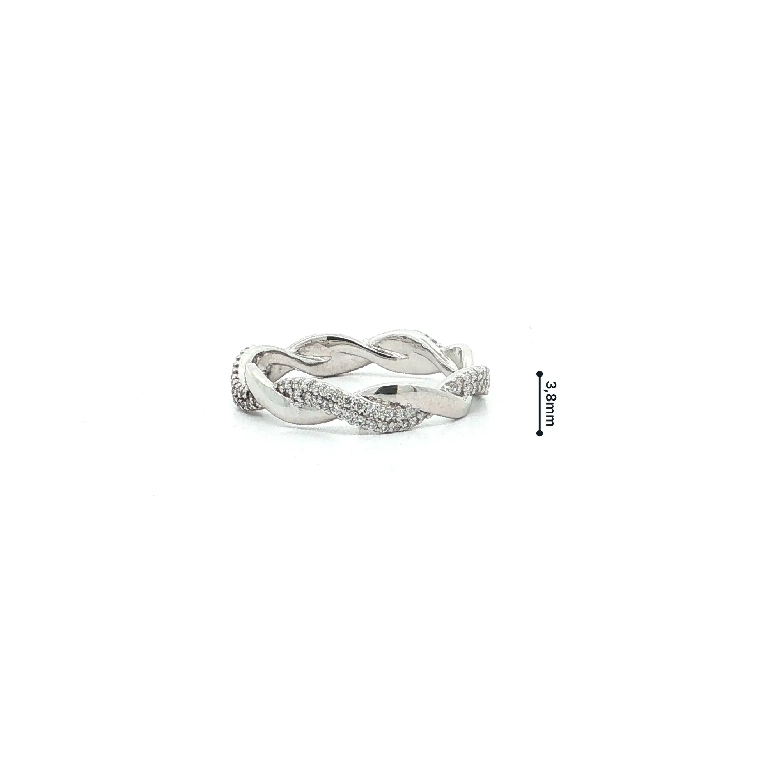 Ring Weißgold mit Brillanten 0,32ct. TW/VSI