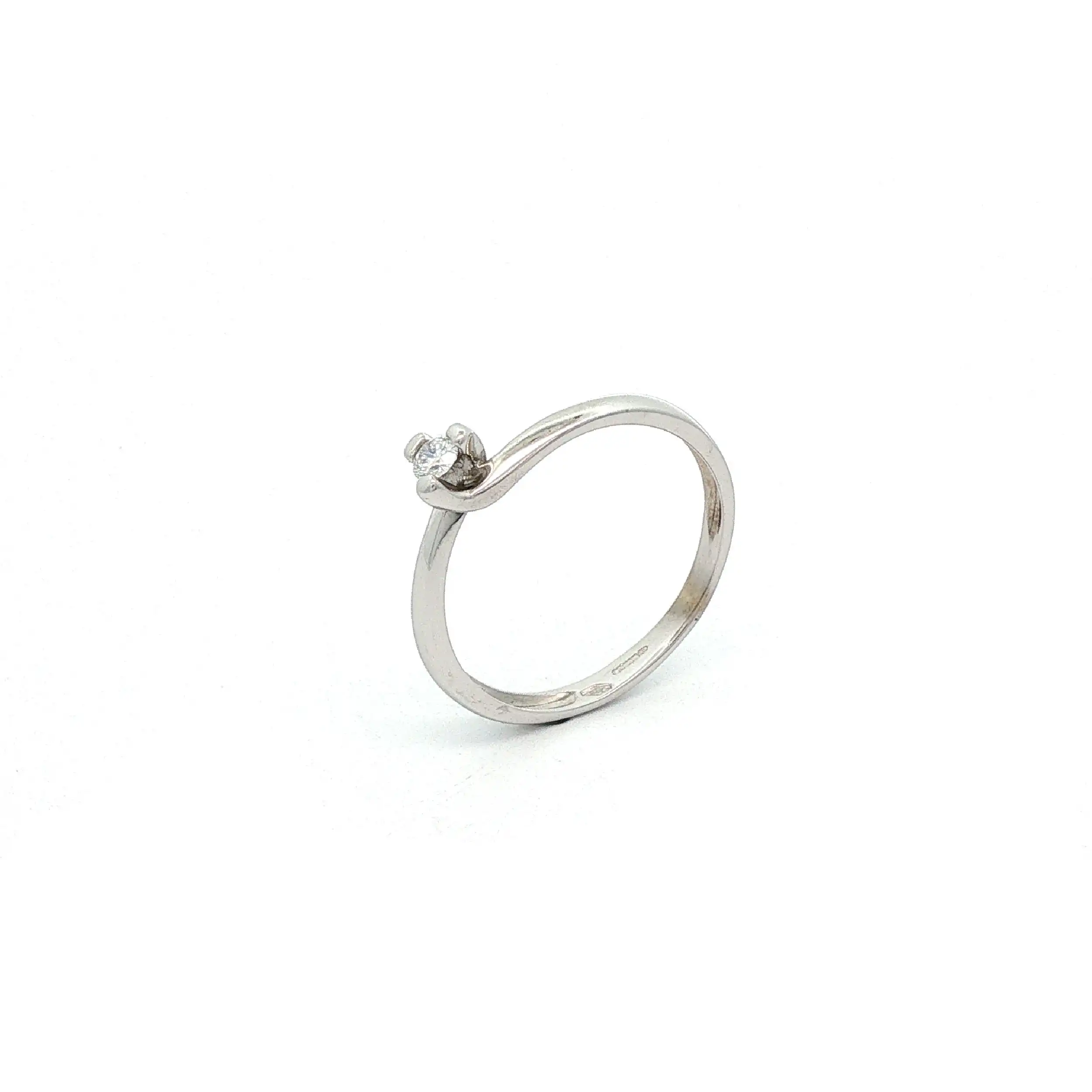 Ring Weißgold mit Brillant
